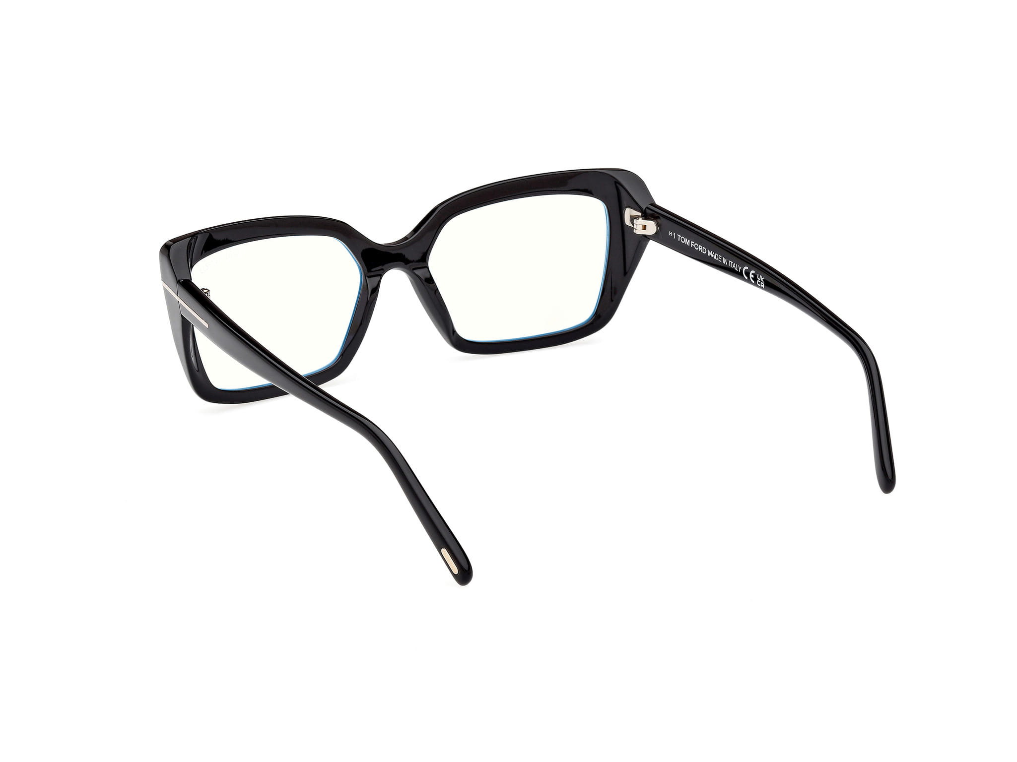 Tomford FT5991-B Frame Black Male Full Shell Frame — Black frame — view 3