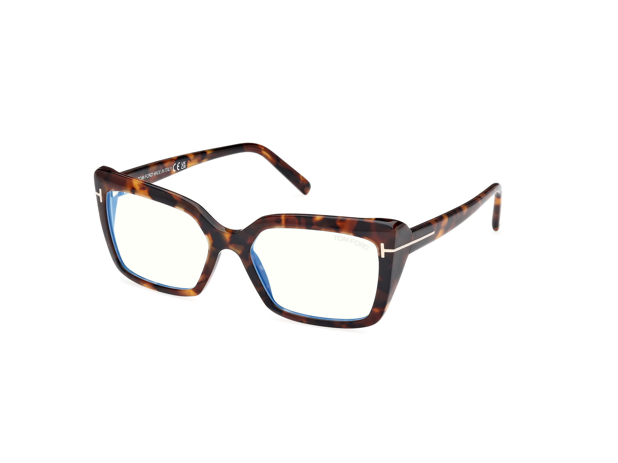 Tomford FT5991-B Frame Havana Male Full Shell — Havana frame