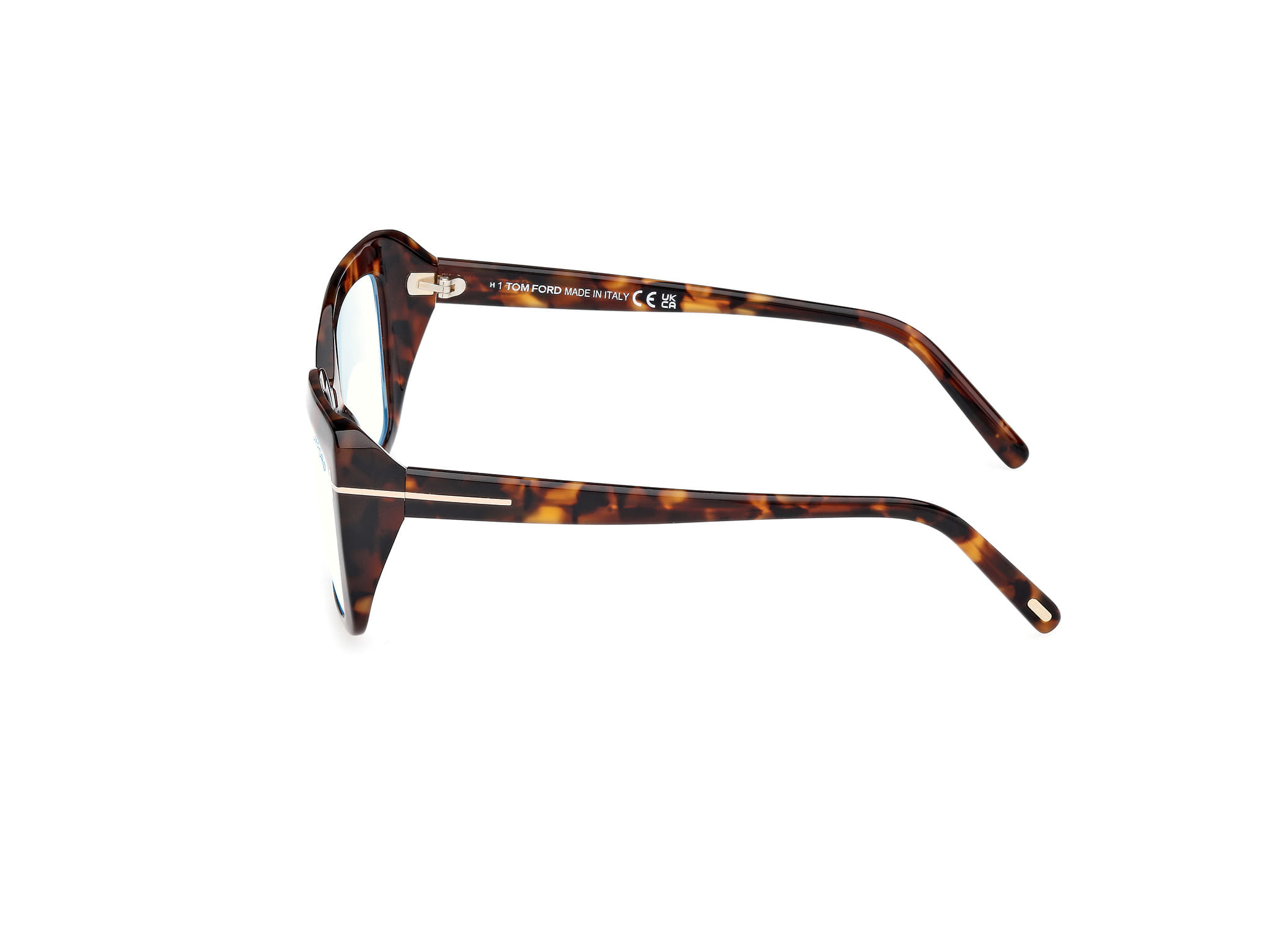 Tomford FT5991-B Frame Havana Male Full Shell Frame — Havana frame — view 2