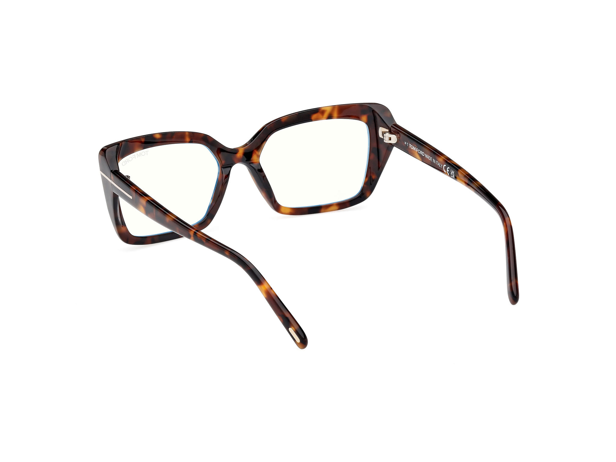 Tomford FT5991-B Frame Havana Male Full Shell Frame — Havana frame — view 3