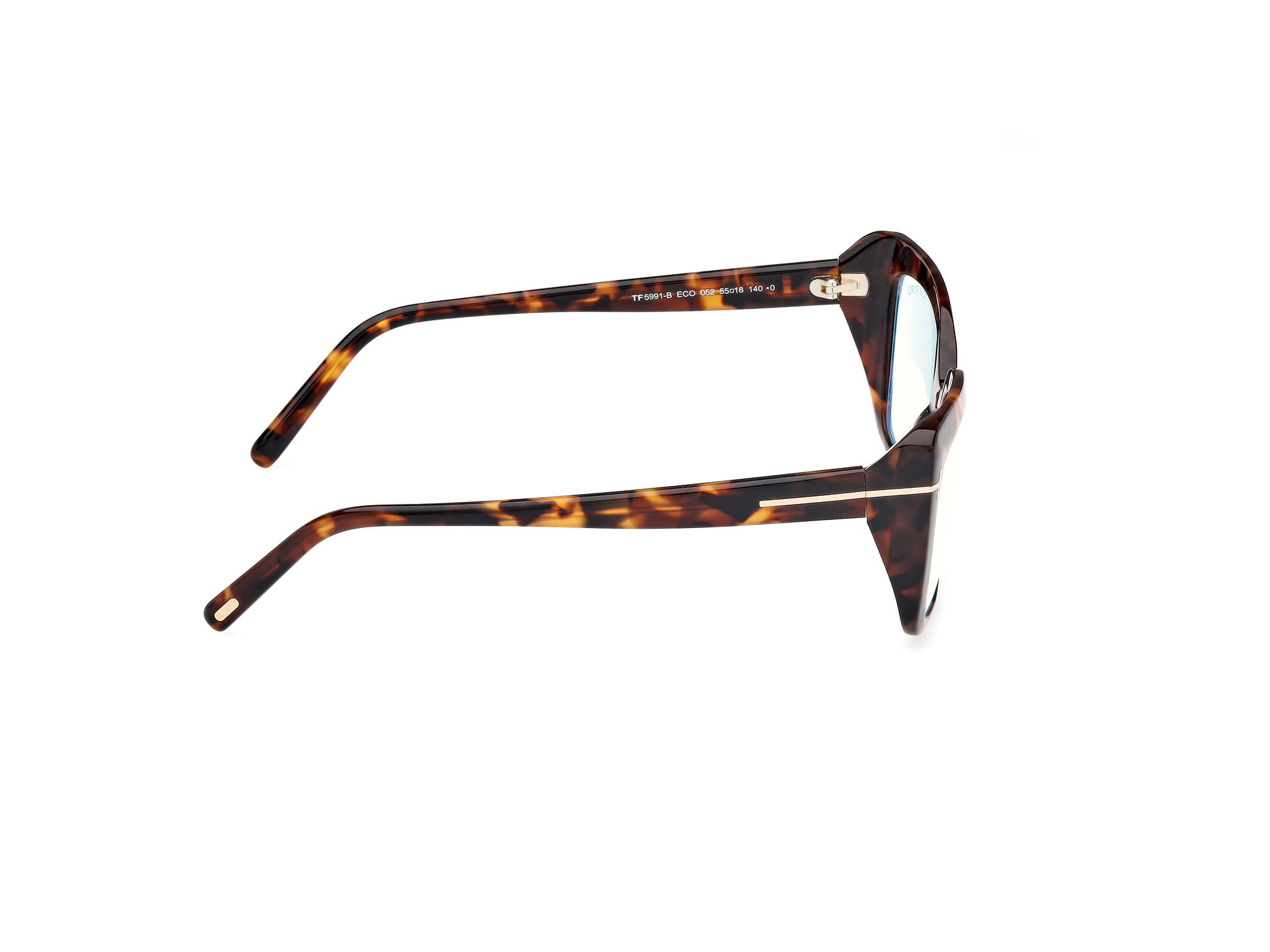 Tomford FT5991-B Frame Havana Male Full Shell Frame — Havana frame — view 6