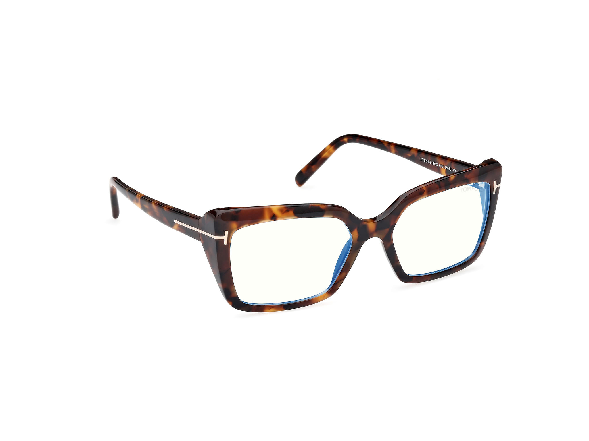 Tomford FT5991-B Frame Havana Male Full Shell Frame — Havana frame — view 7