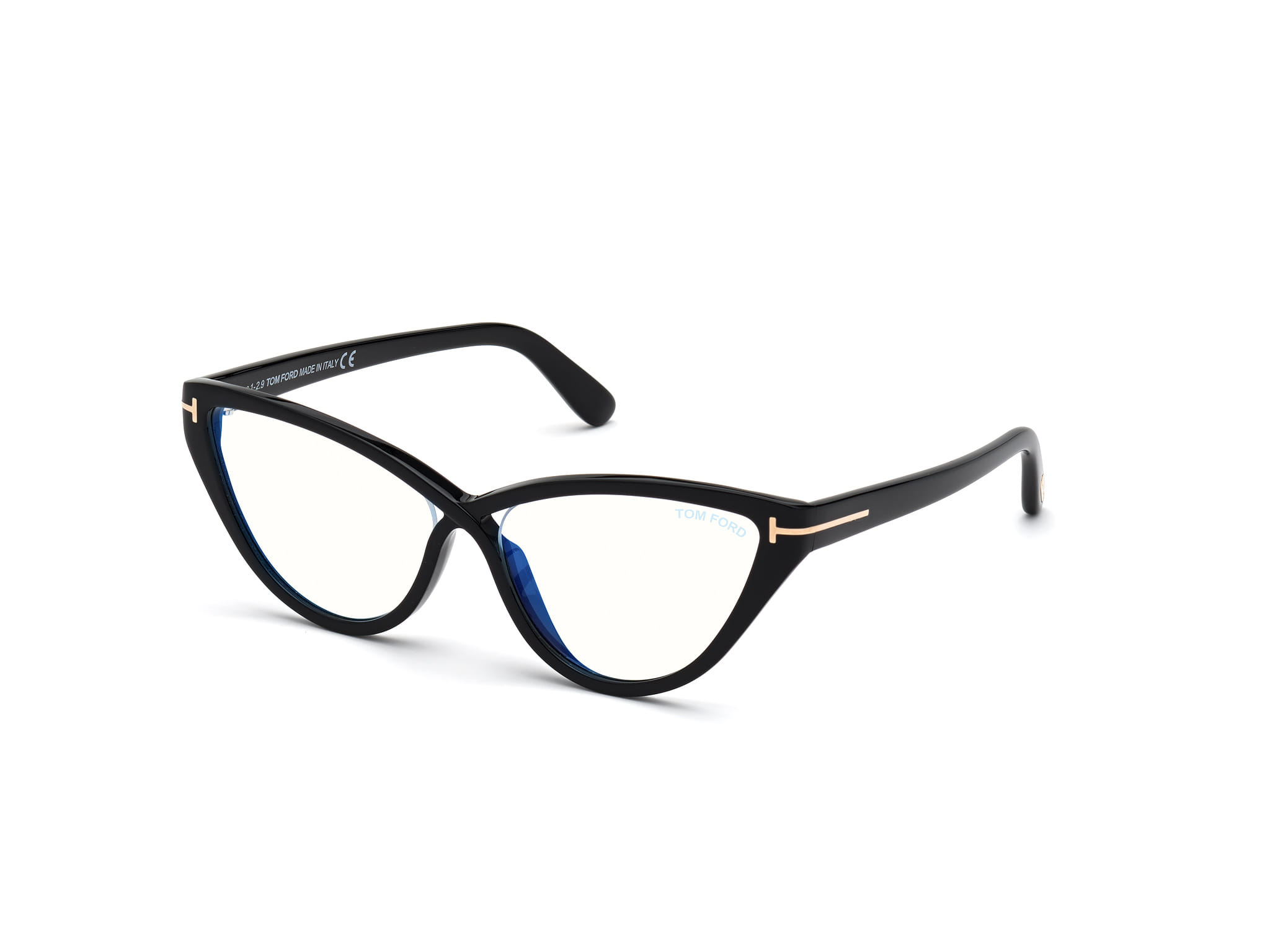 Tomford FT5729 Frame Black Female Full Shell — Black frame