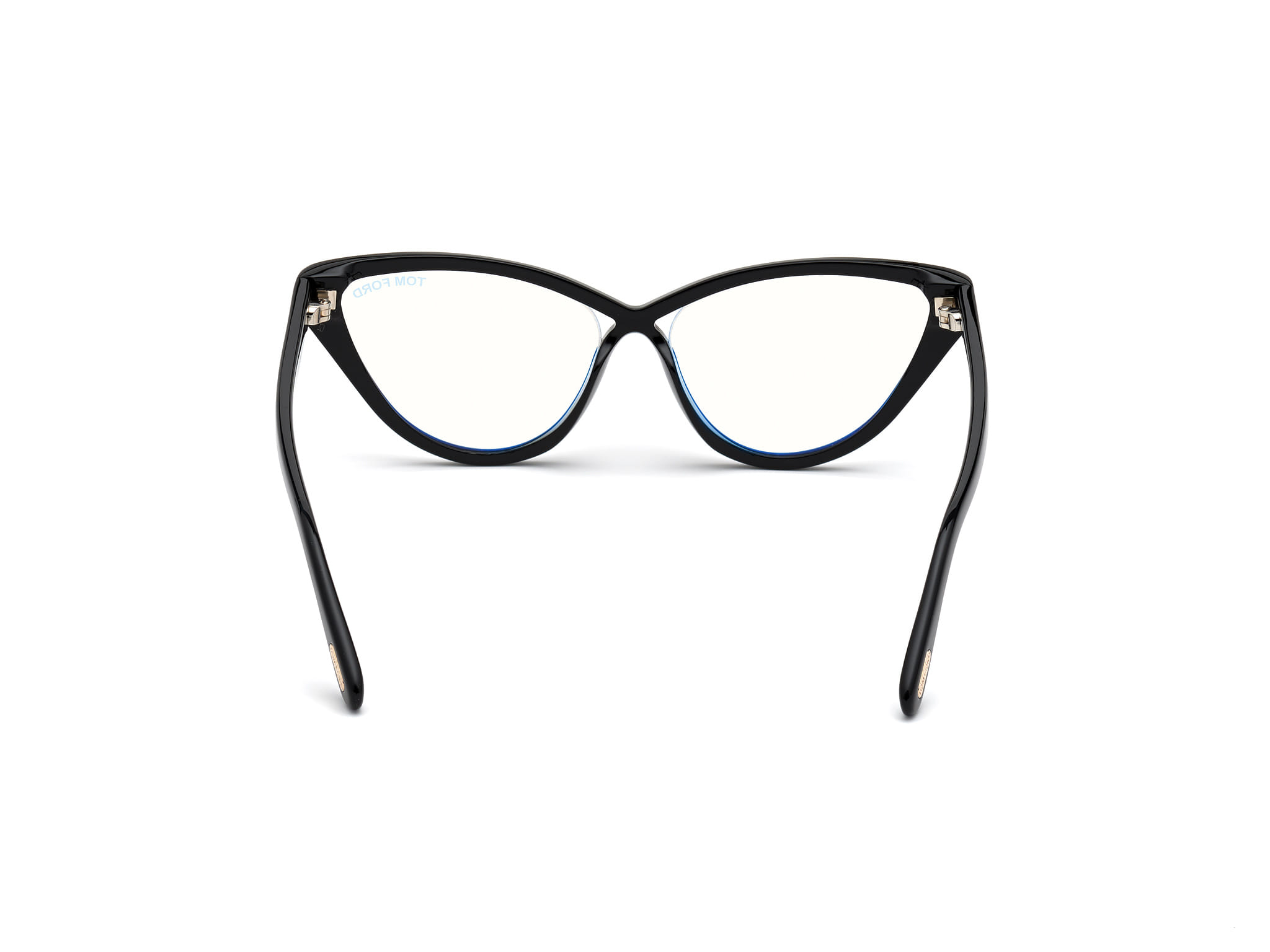 Tomford FT5729 Frame Black Female Full Shell Frame — Black frame — view 4