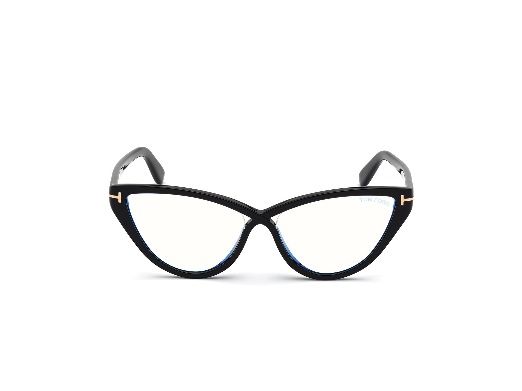 Tomford FT5729 Frame Black Female Full Shell Frame — Black frame — view 8