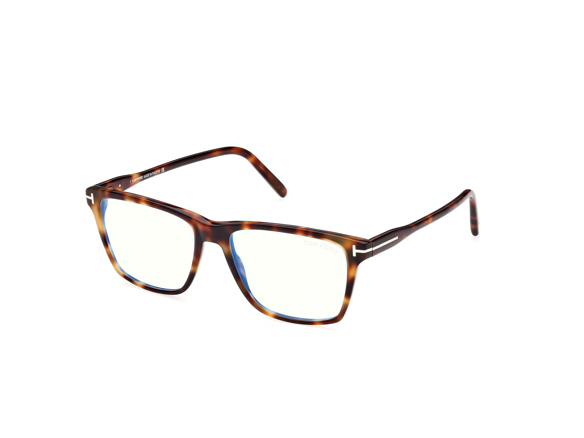 Tomford FT5817 Frame Tortoise Male Full Shell — Tortoise frame