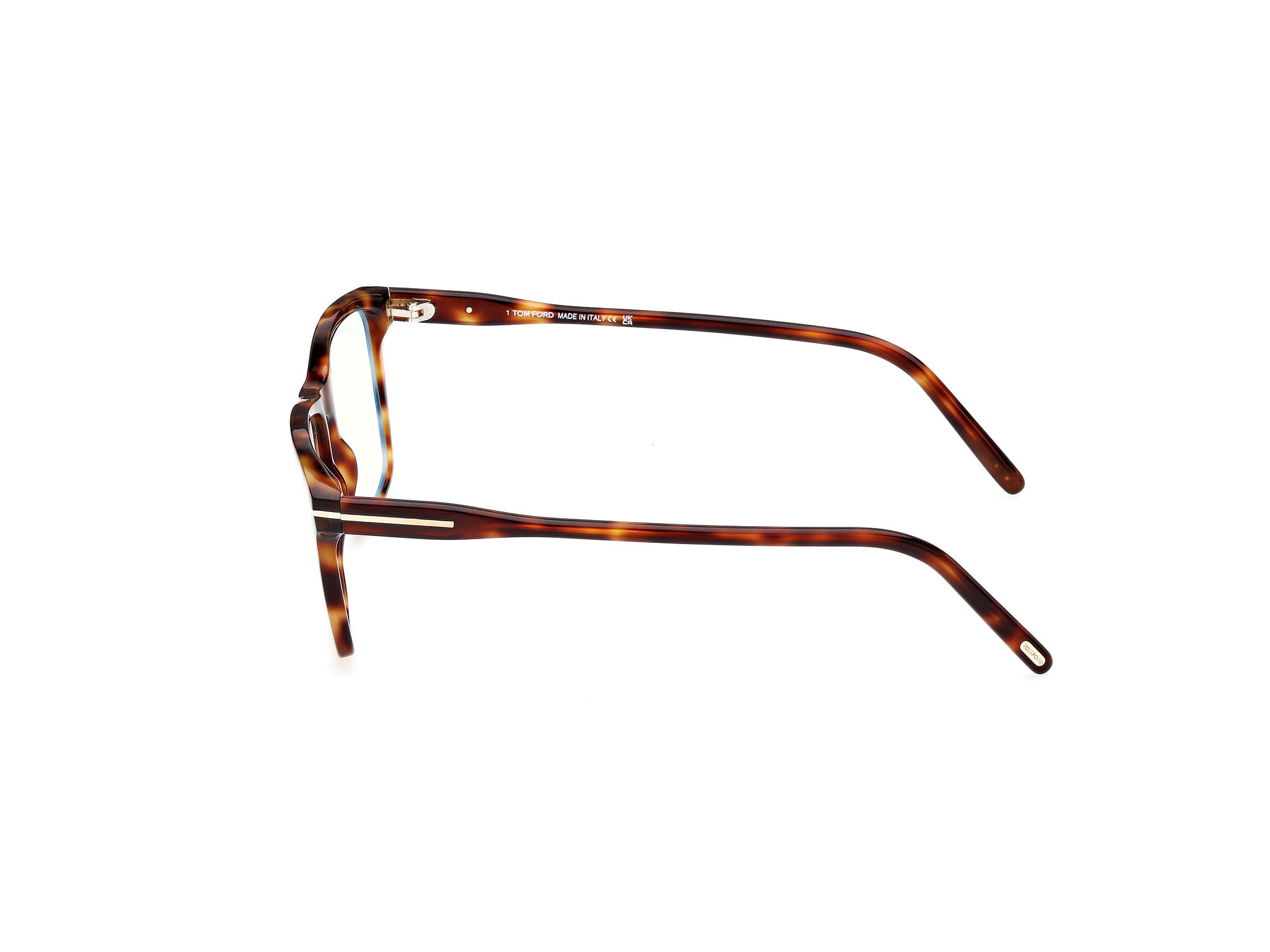 Tomford FT5817 Frame Tortoise Male Full Shell Frame — Tortoise frame — view 2
