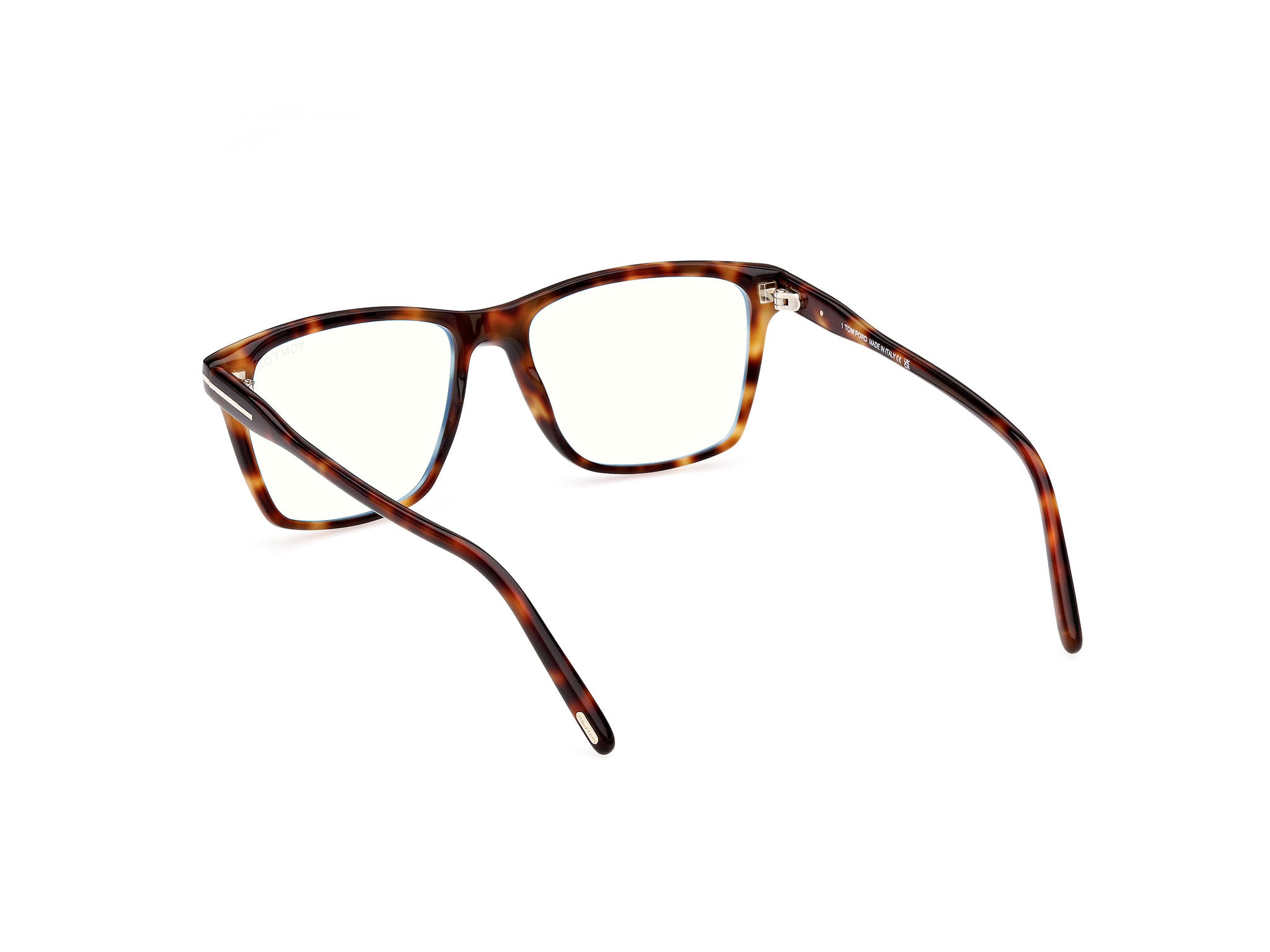 Tomford FT5817 Frame Tortoise Male Full Shell Frame — Tortoise frame — view 3