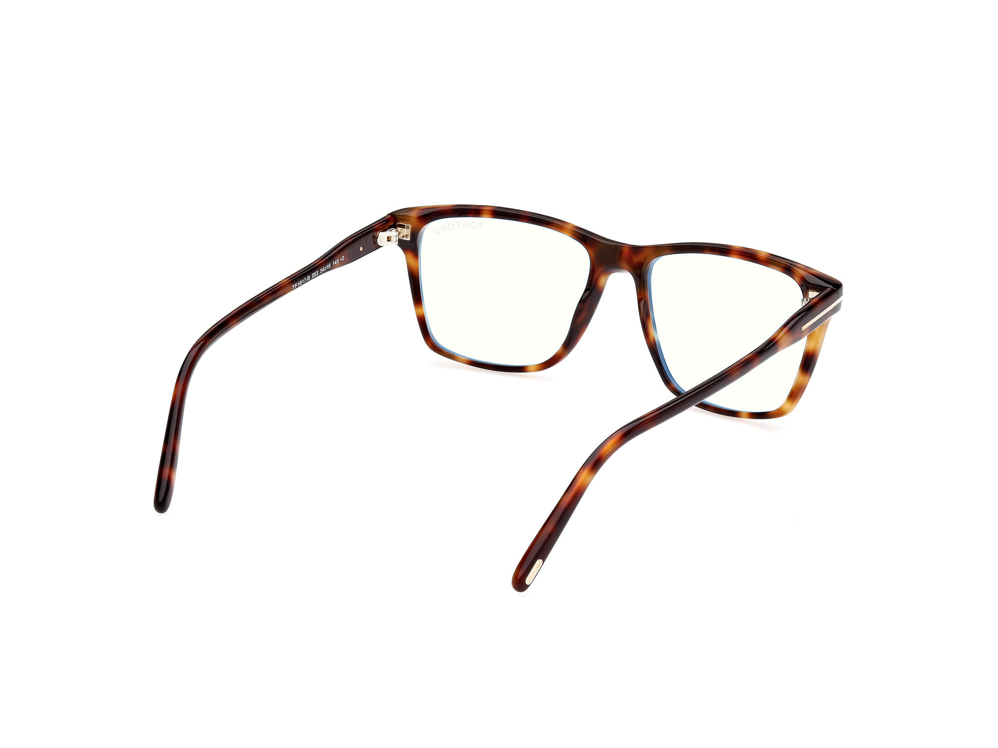 Tomford FT5817 Frame Tortoise Male Full Shell Frame — Tortoise frame — view 5