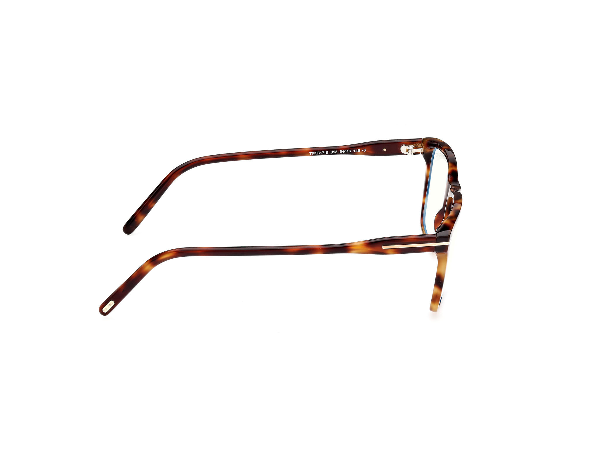 Tomford FT5817 Frame Tortoise Male Full Shell Frame — Tortoise frame — view 6