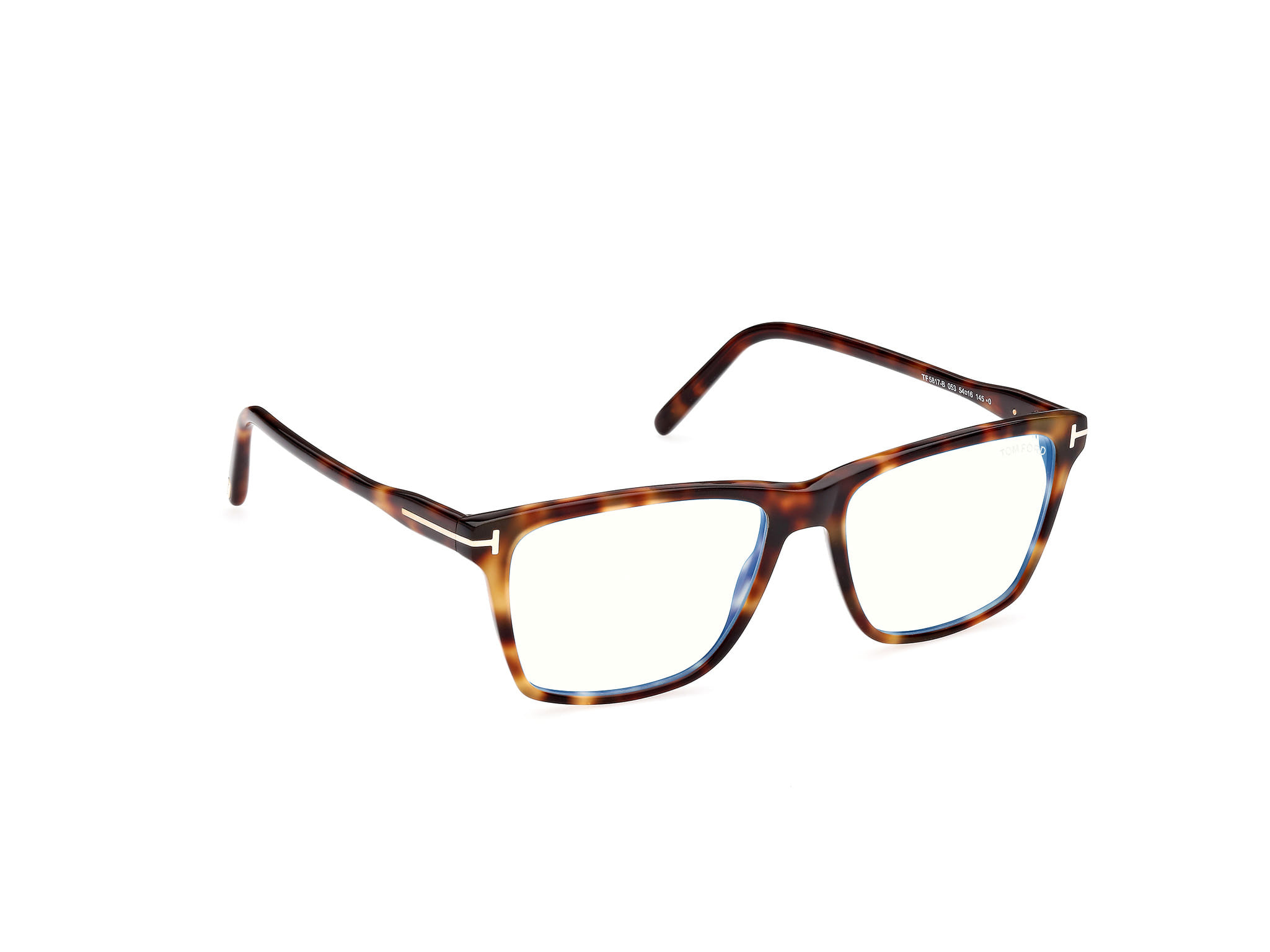 Tomford FT5817 Frame Tortoise Male Full Shell Frame — Tortoise frame — view 7
