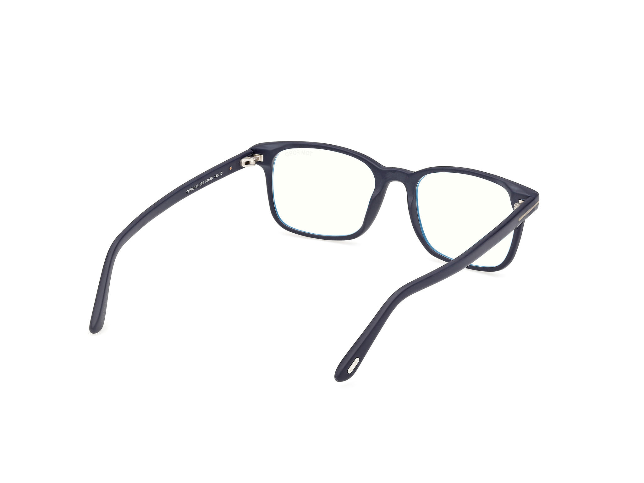 Tomford FT5831-B Frame Black Male Full Shell Frame — Black frame — view 5