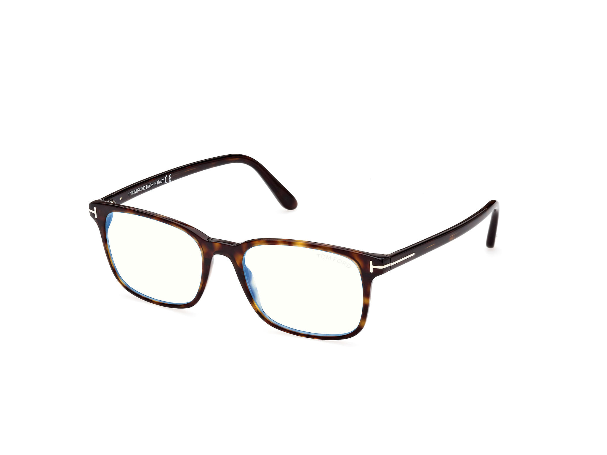 Tomford FT5831-B Frame Tortoise Male Full Shell — Tortoise frame