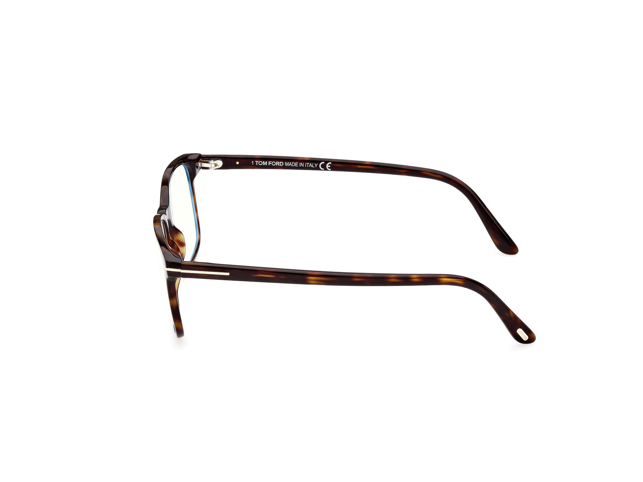 Tomford FT5831-B Frame Tortoise Male Full Shell Frame — Tortoise frame — view 2
