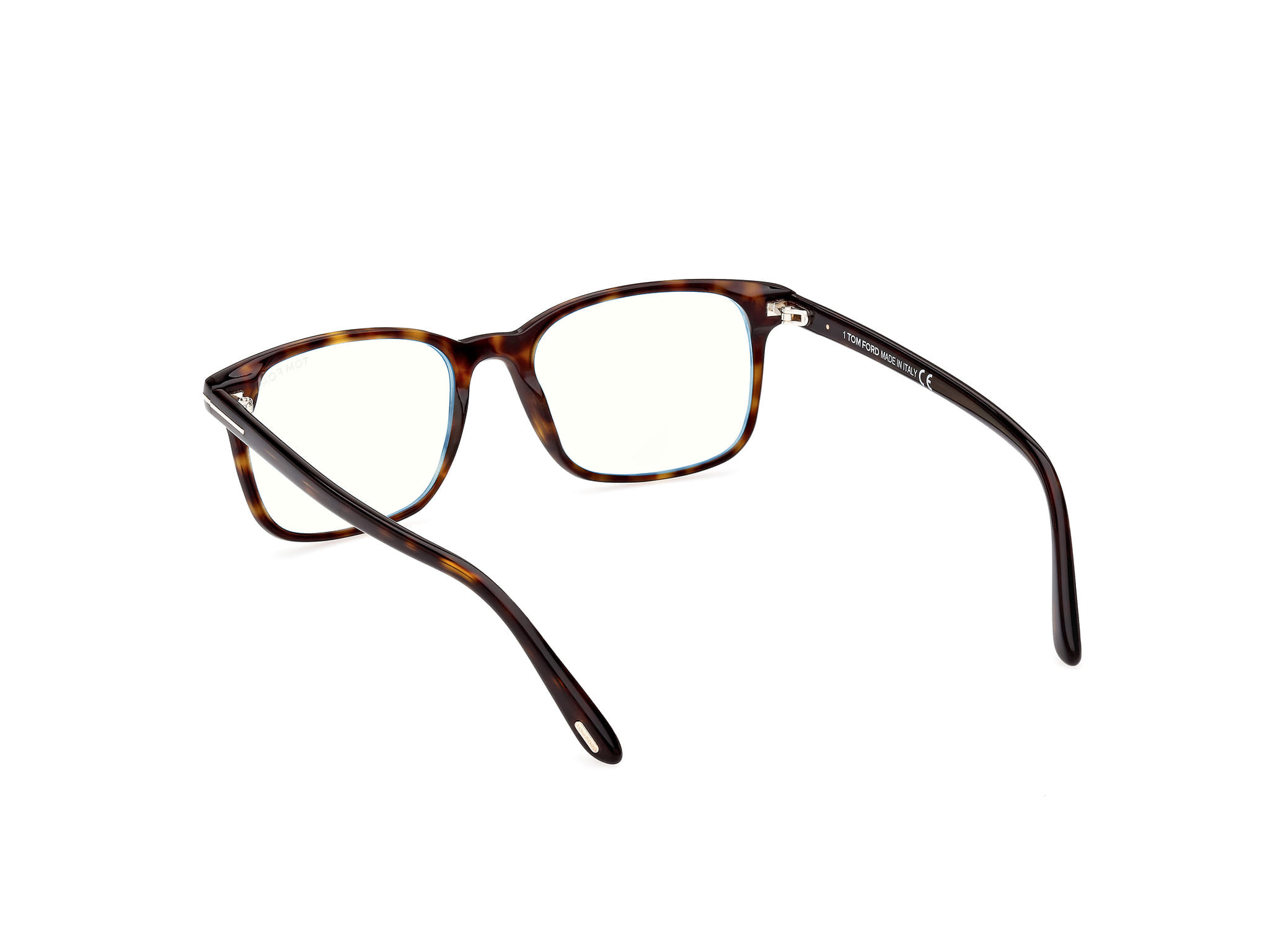 Tomford FT5831-B Frame Tortoise Male Full Shell Frame — Tortoise frame — view 3