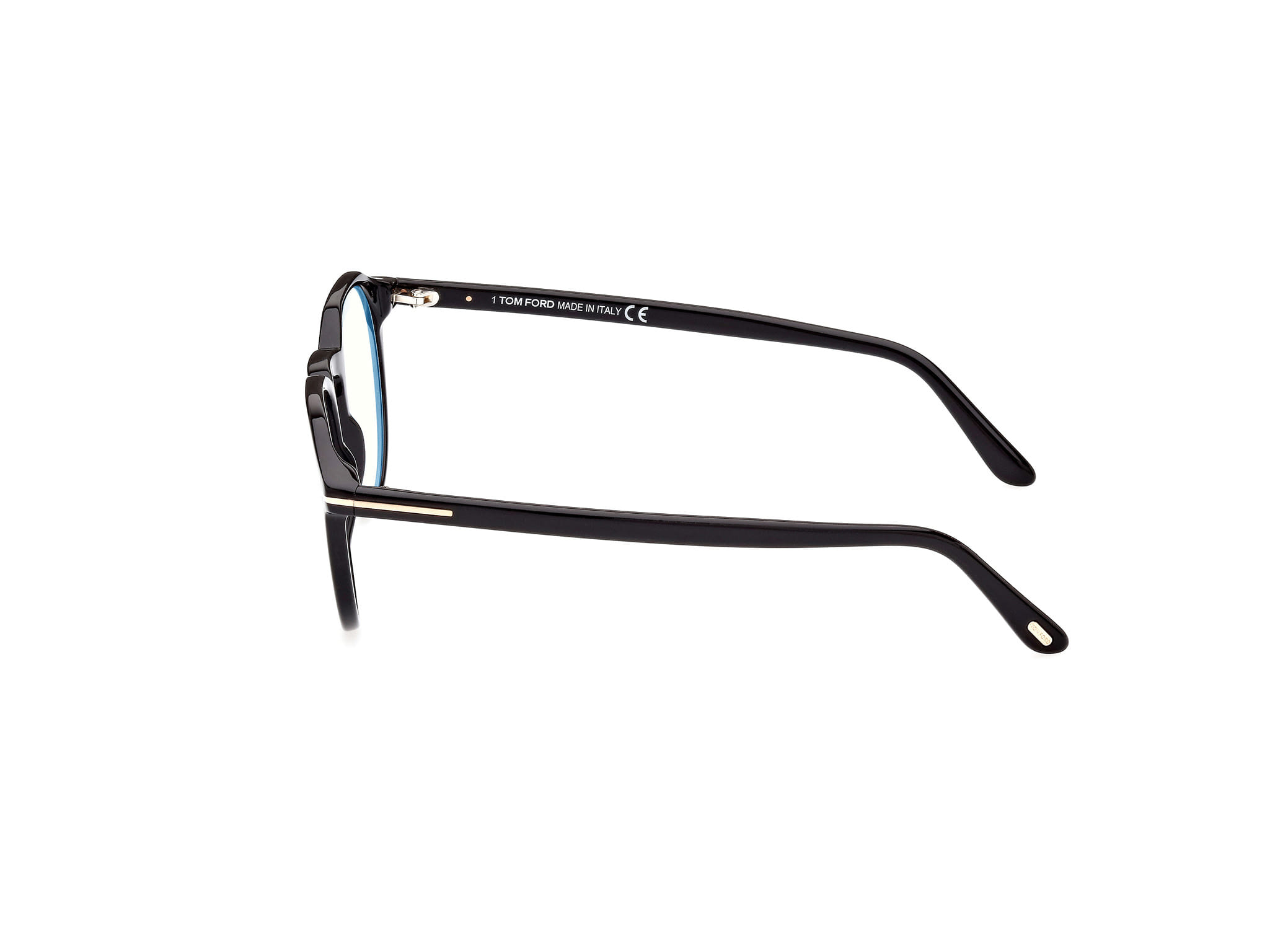 Tomford FT5833-B Frame Black Unisex Full Shell Frame — Black frame — view 2