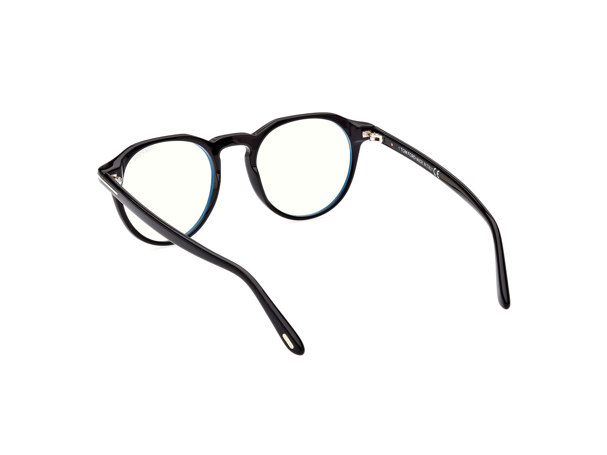 Tomford FT5833-B Frame Black Unisex Full Shell Frame — Black frame — view 3