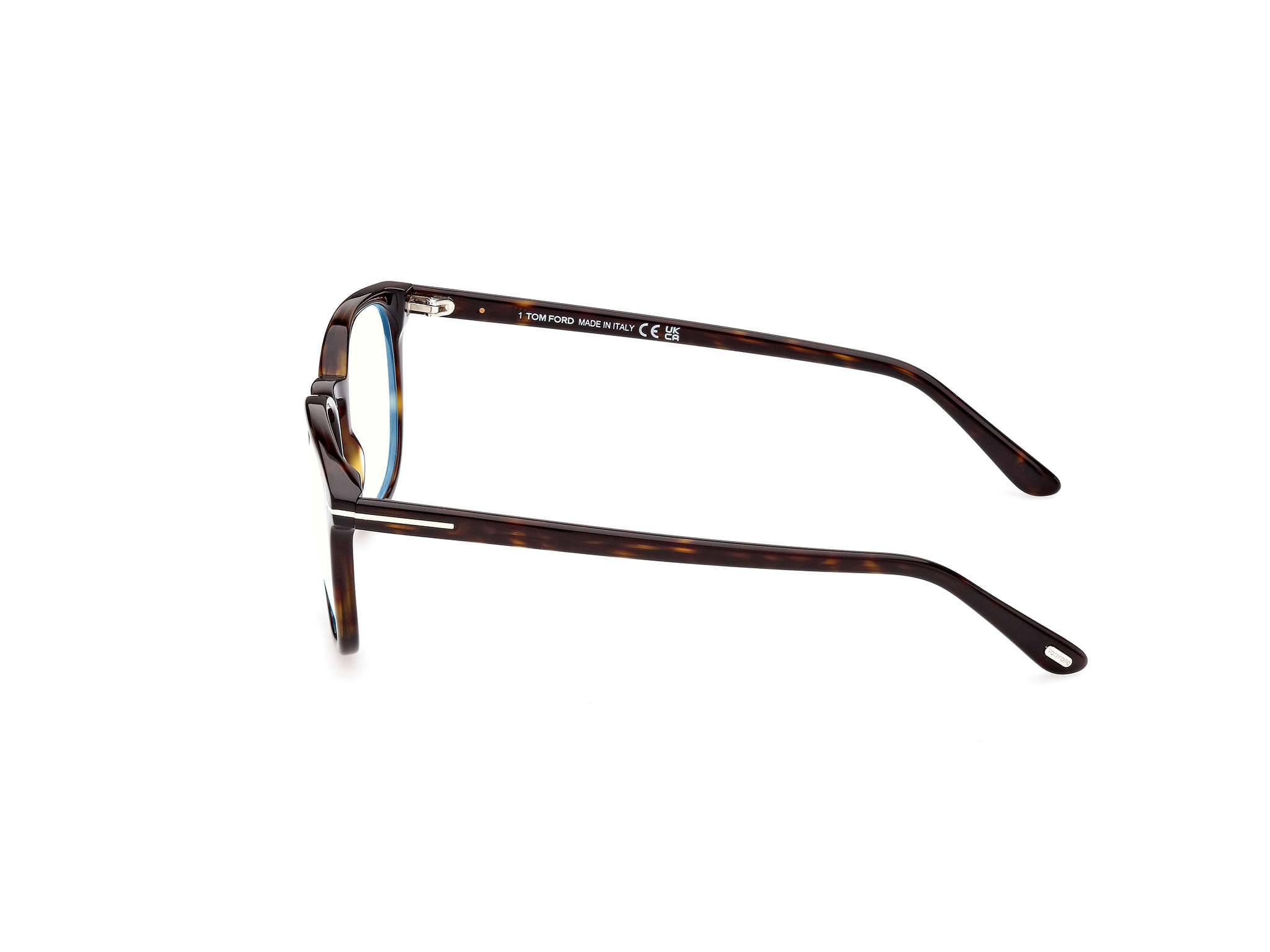 Tomford FT5819-B Frame Tortoise Male Full Shell Frame — Tortoise frame — view 2