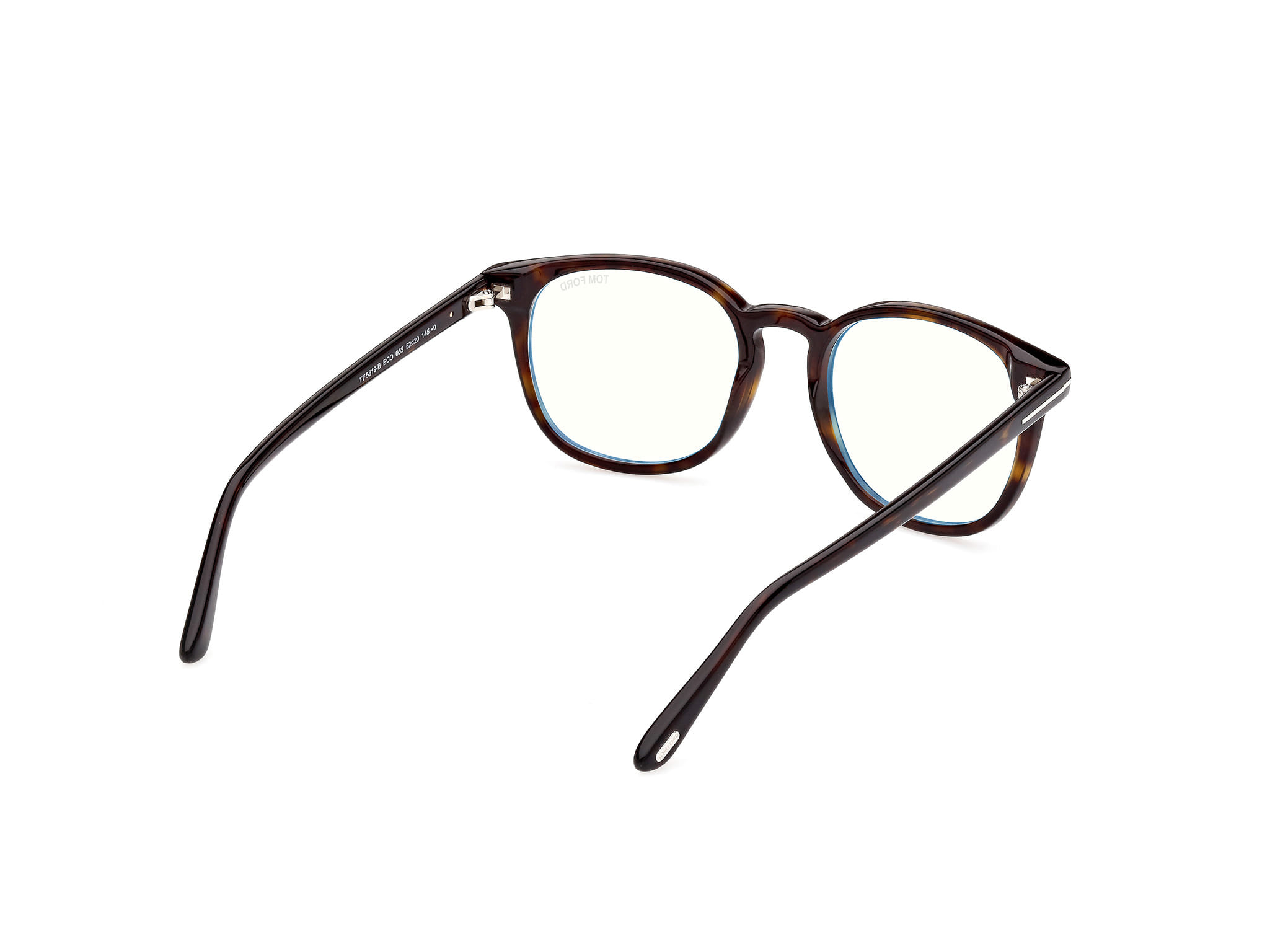 Tomford FT5819-B Frame Tortoise Male Full Shell Frame — Tortoise frame — view 5