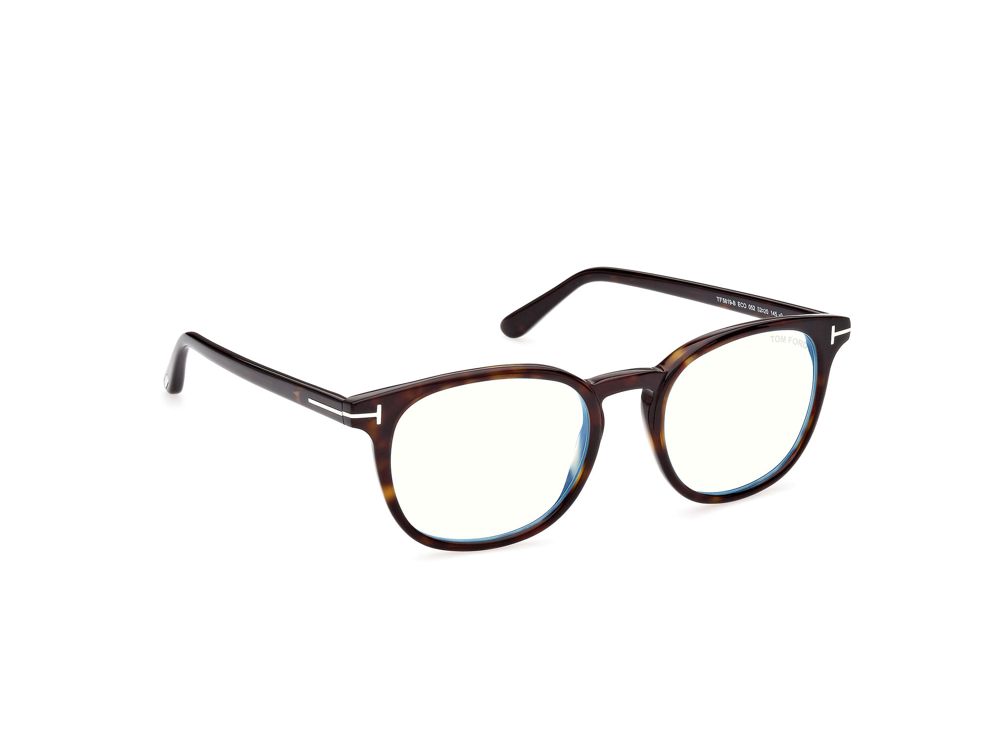 Tomford FT5819-B Frame Tortoise Male Full Shell Frame — Tortoise frame — view 7