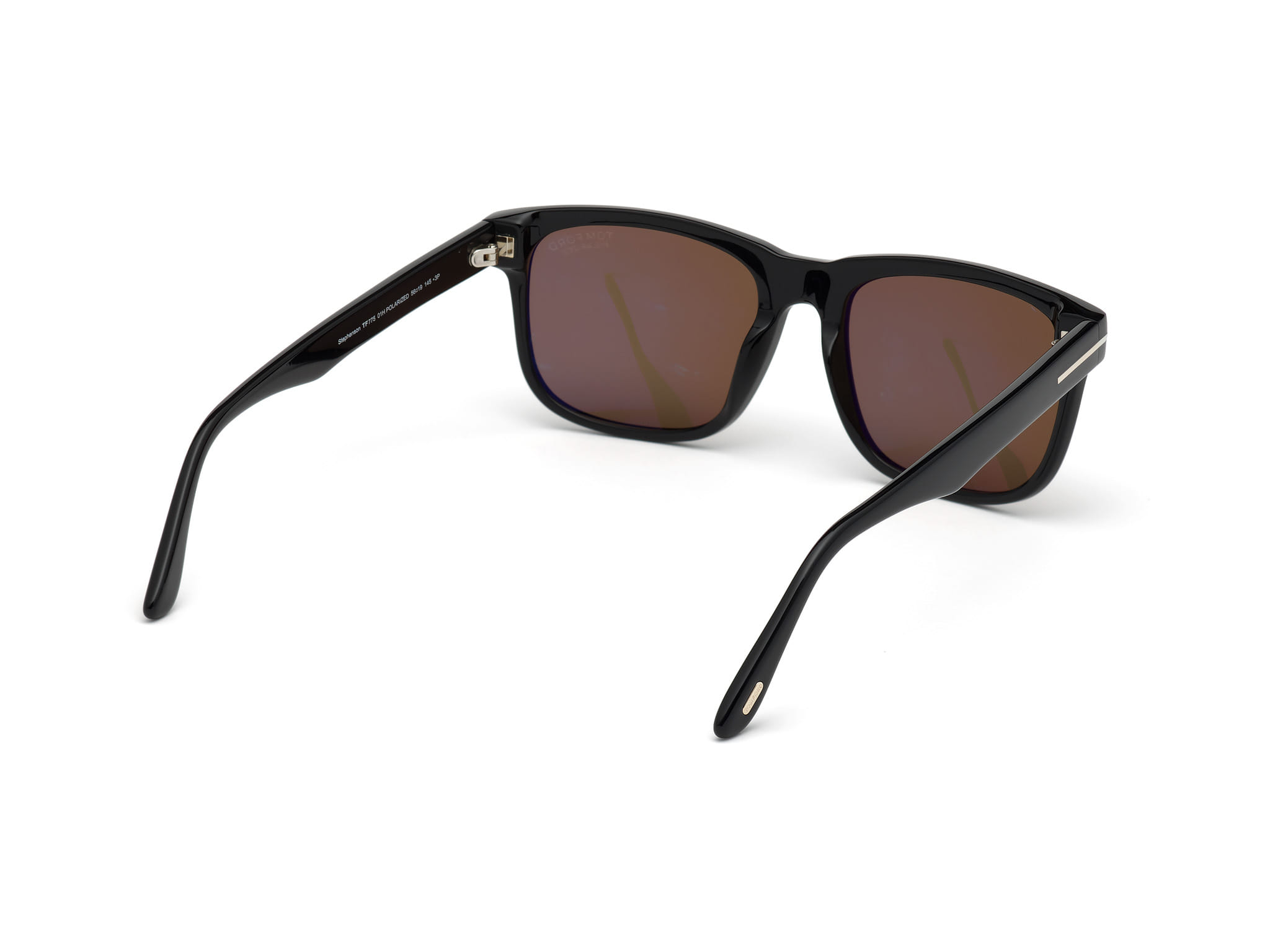 Tomford FT0775 Sunglass Black Male Full Shell Sunglass — Black frame — view 5