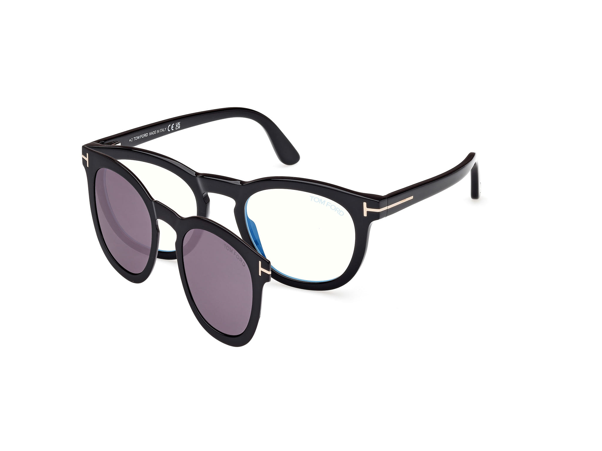 Tomford FT5993-B Frame Black Male Full Shell — Black frame