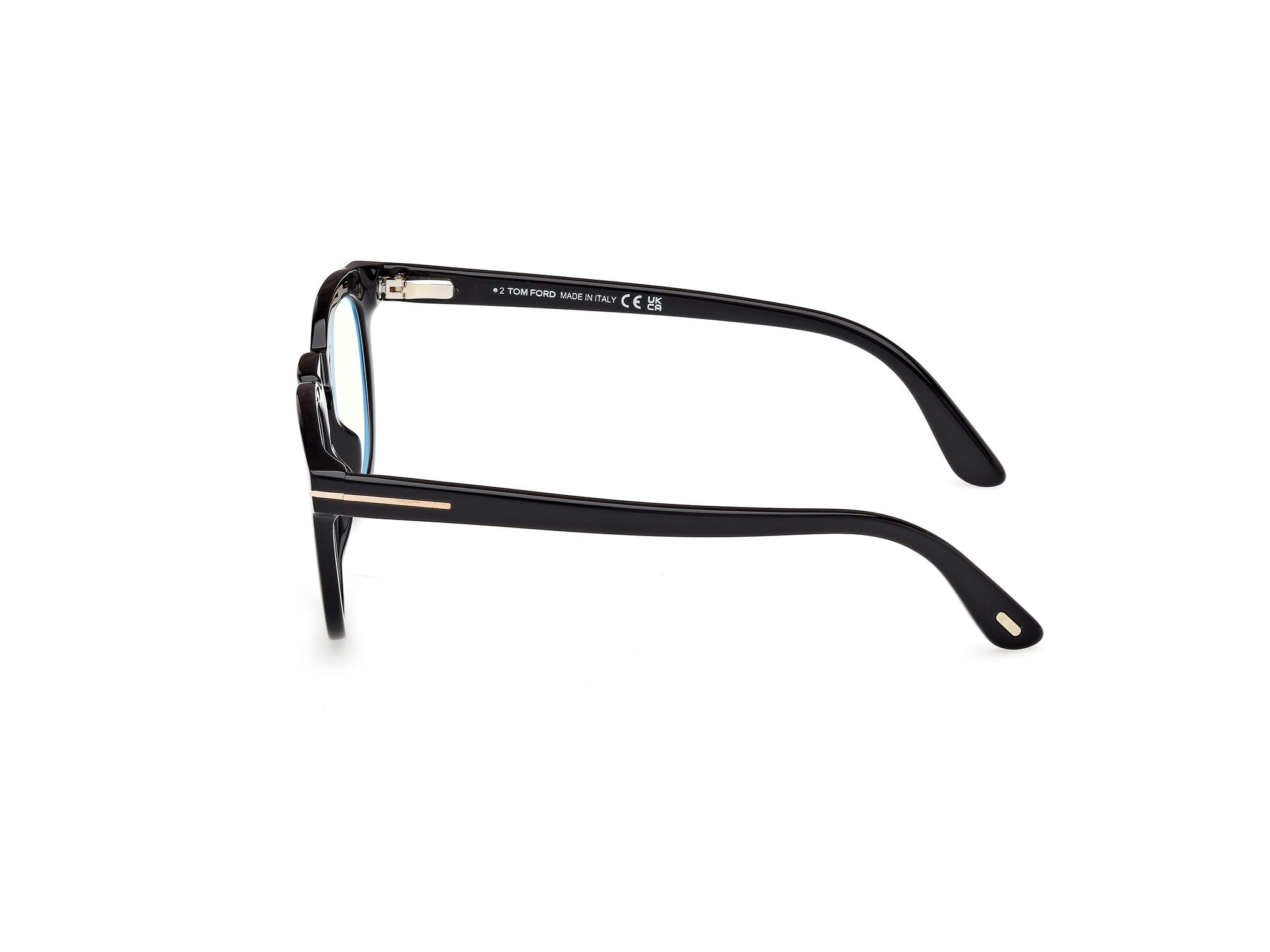 Tomford FT5993-B Frame Black Male Full Shell Frame — Black frame — view 2