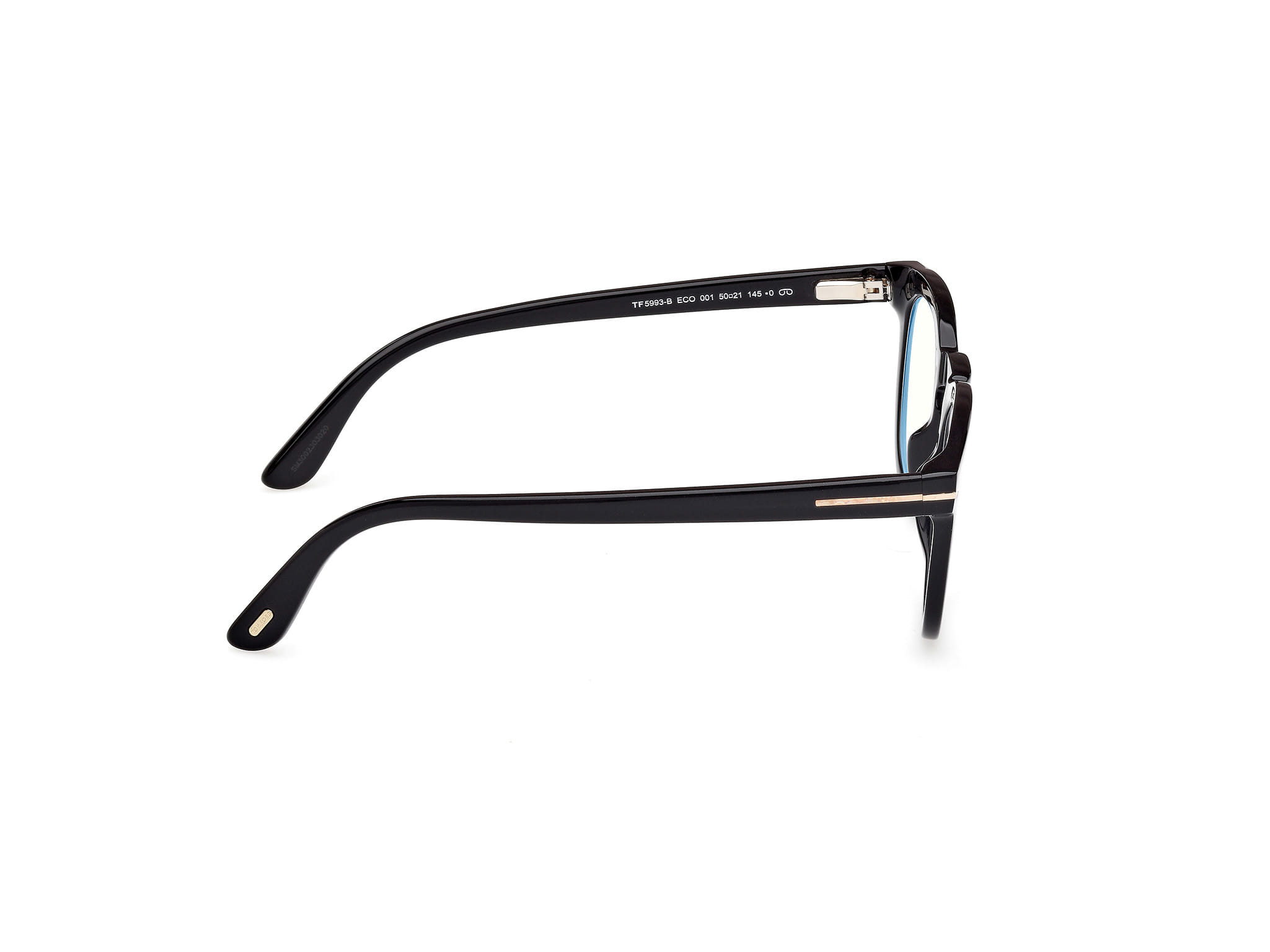 Tomford FT5993-B Frame Black Male Full Shell Frame — Black frame — view 6
