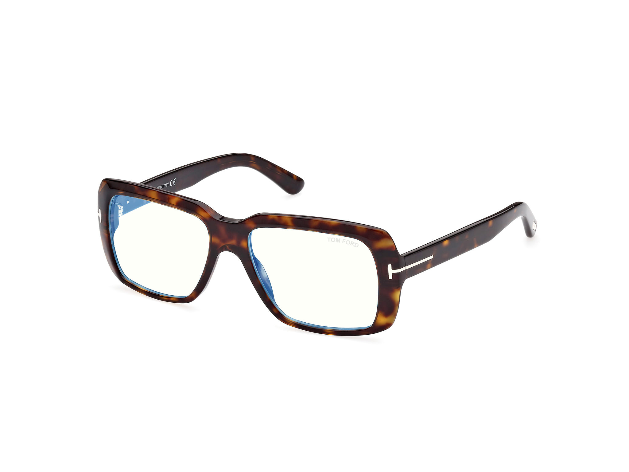 Tomford FT5822-B Frame Havana Male Full Shell — Havana frame