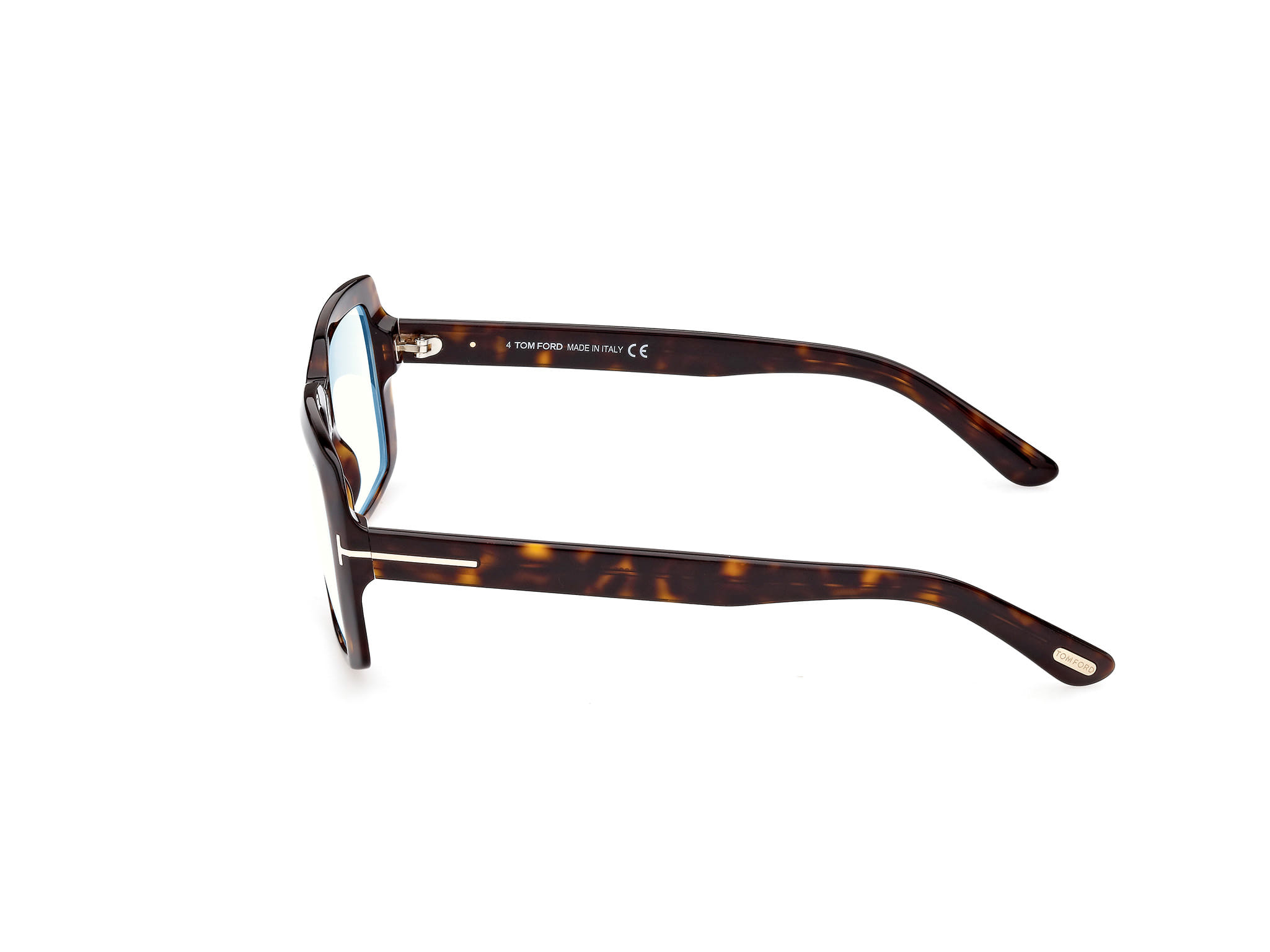 Tomford FT5822-B Frame Havana Male Full Shell Frame — Havana frame — view 2