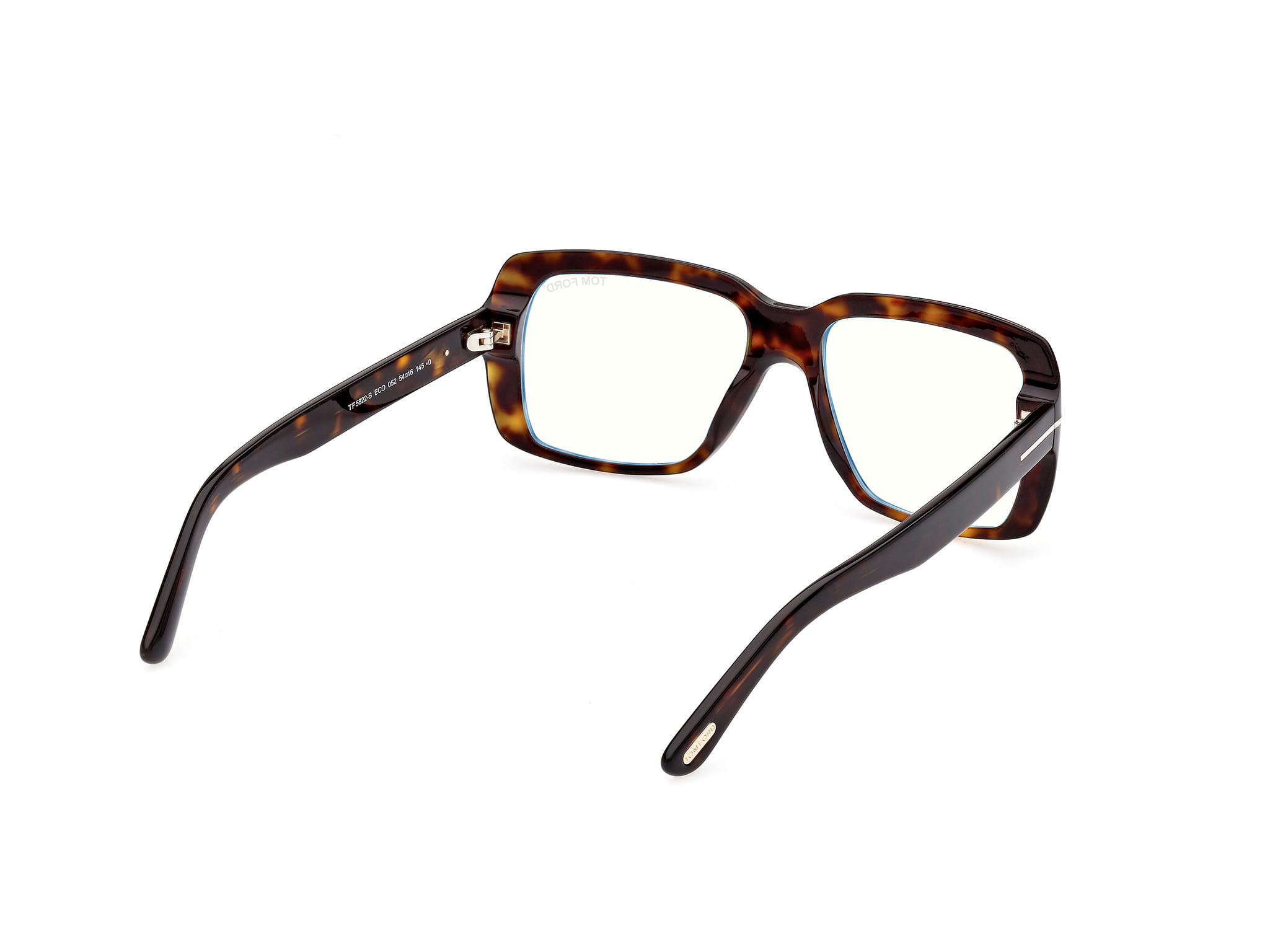 Tomford FT5822-B Frame Havana Male Full Shell Frame — Havana frame — view 5