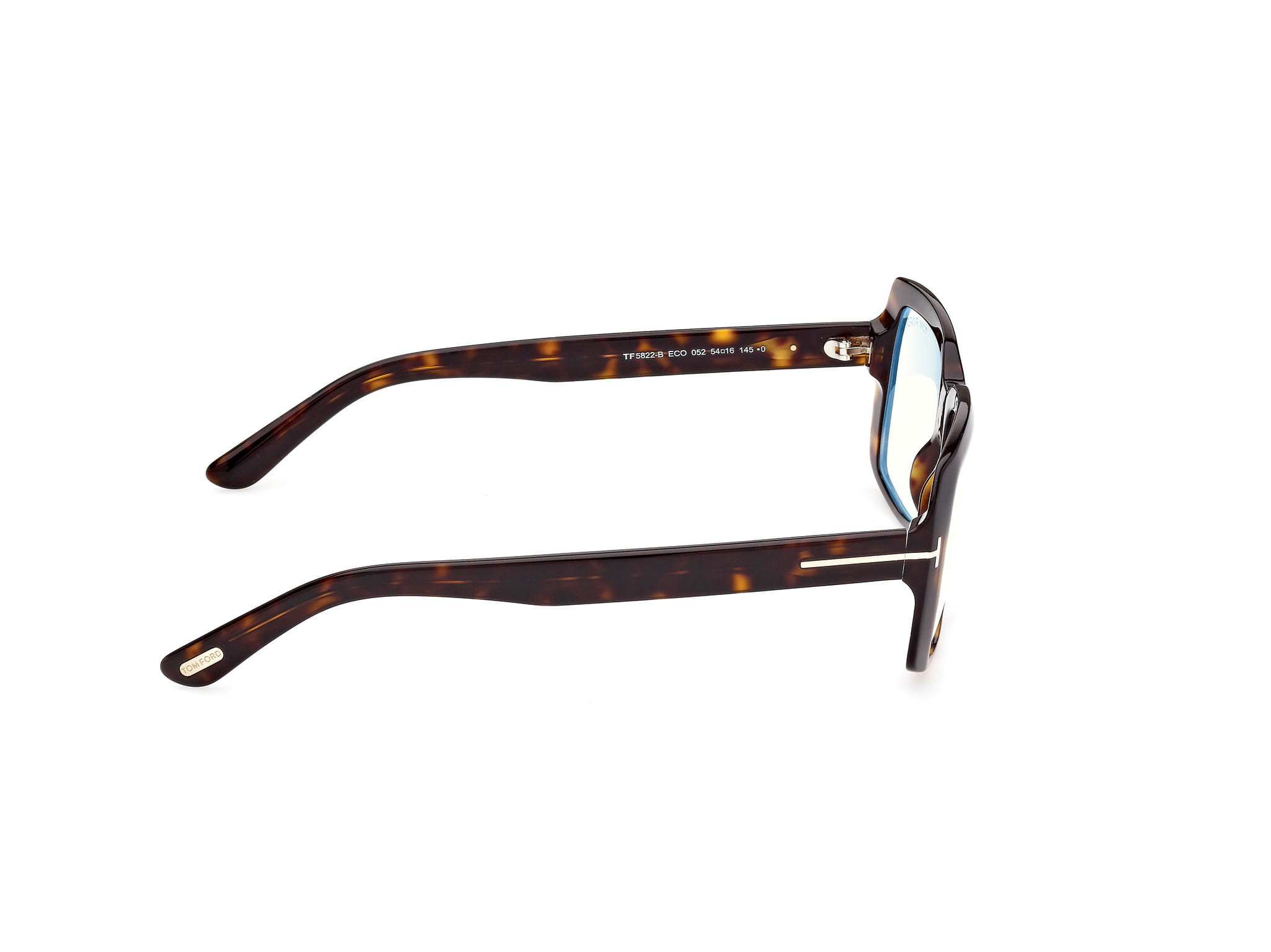 Tomford FT5822-B Frame Havana Male Full Shell Frame — Havana frame — view 6
