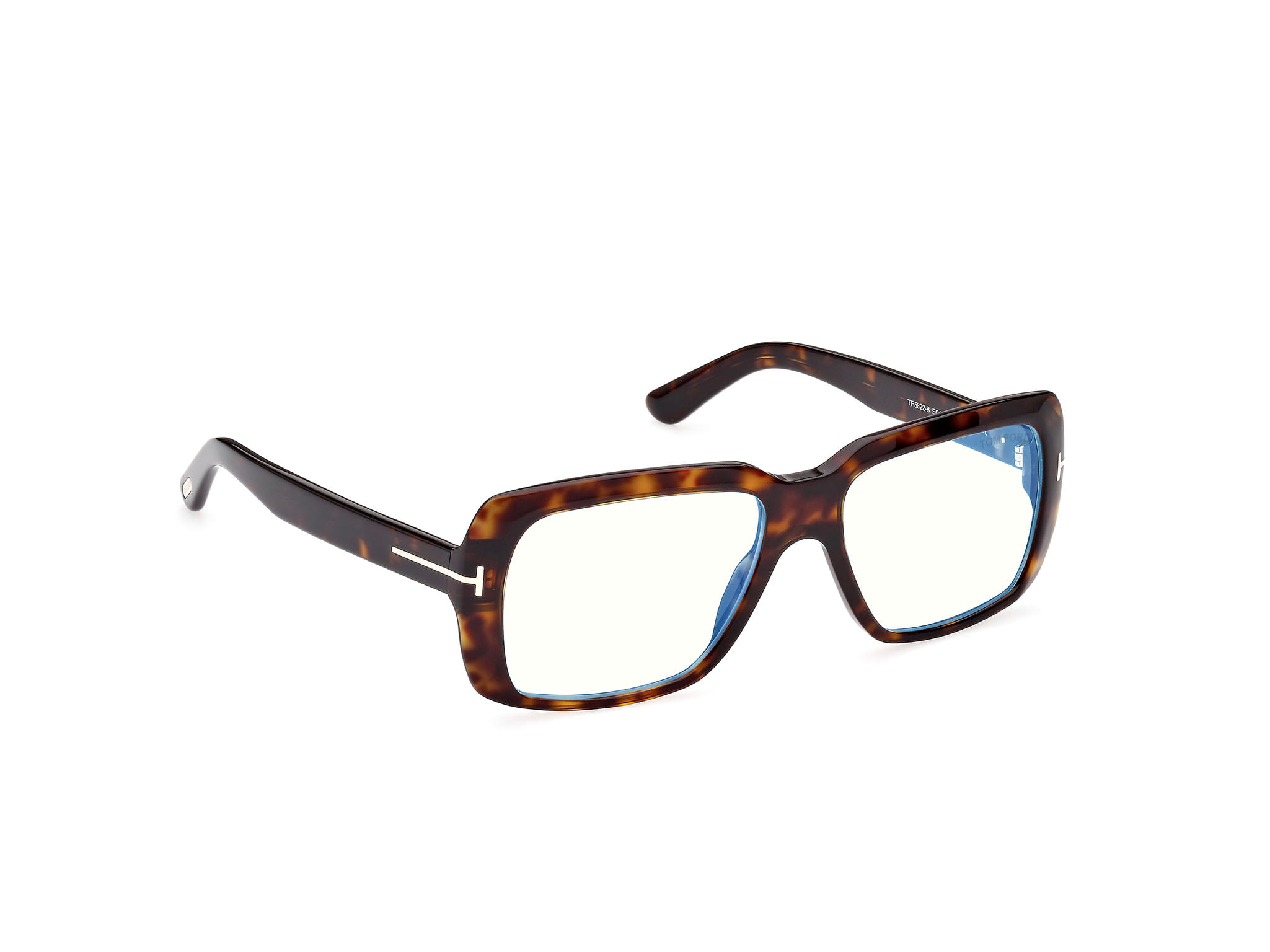 Tomford FT5822-B Frame Havana Male Full Shell Frame — Havana frame — view 7