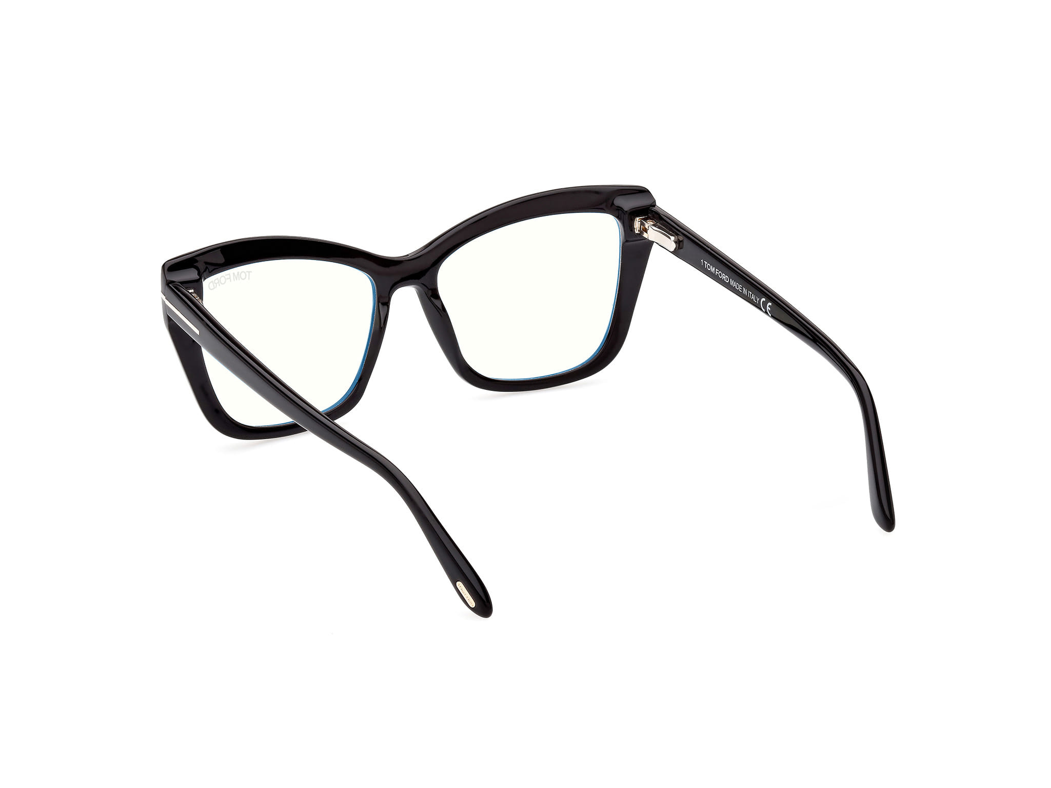 Tomford FT5826B Frame Black Female Full Shell Frame — Black frame — view 3