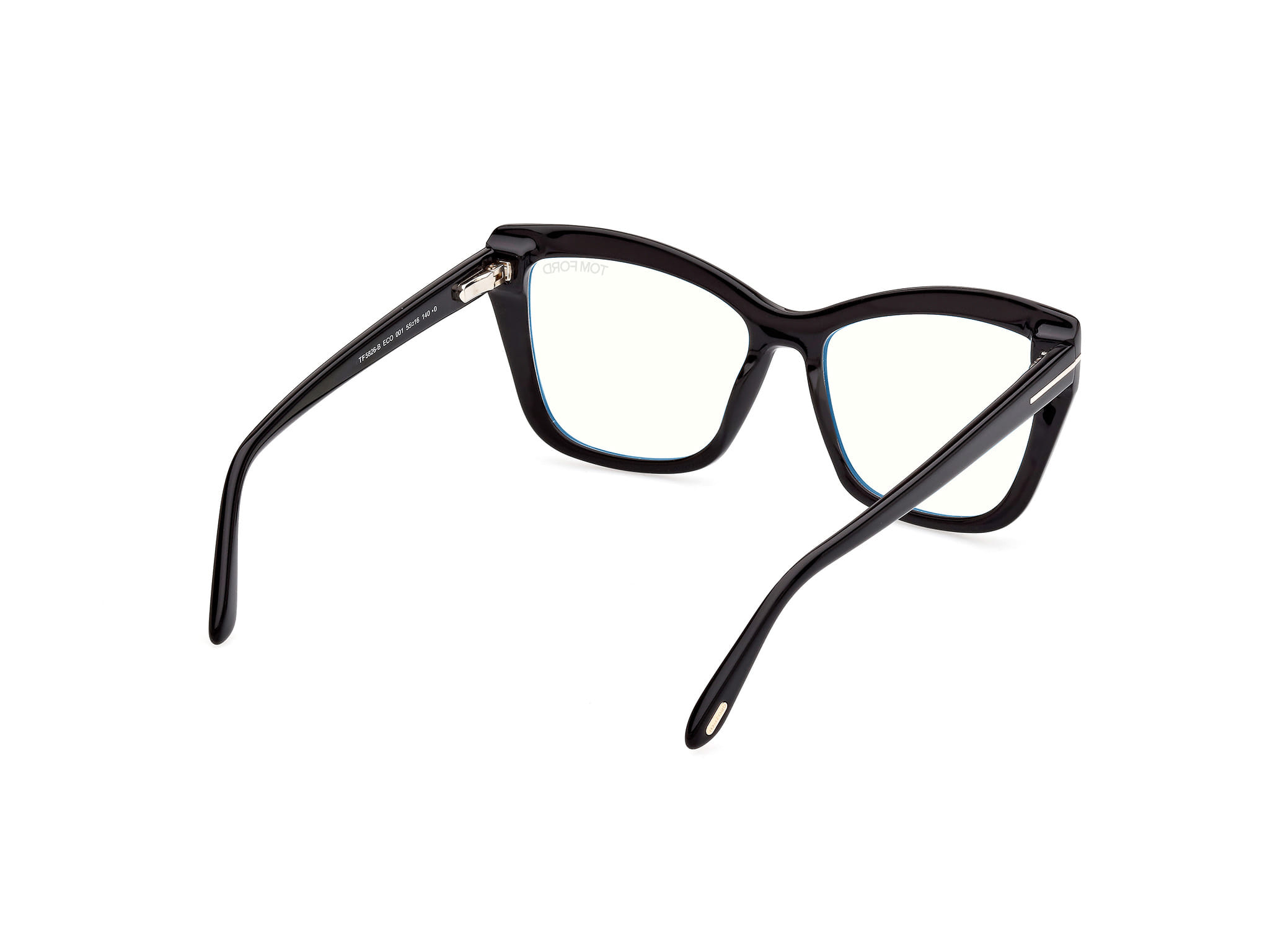 Tomford FT5826B Frame Black Female Full Shell Frame — Black frame — view 5