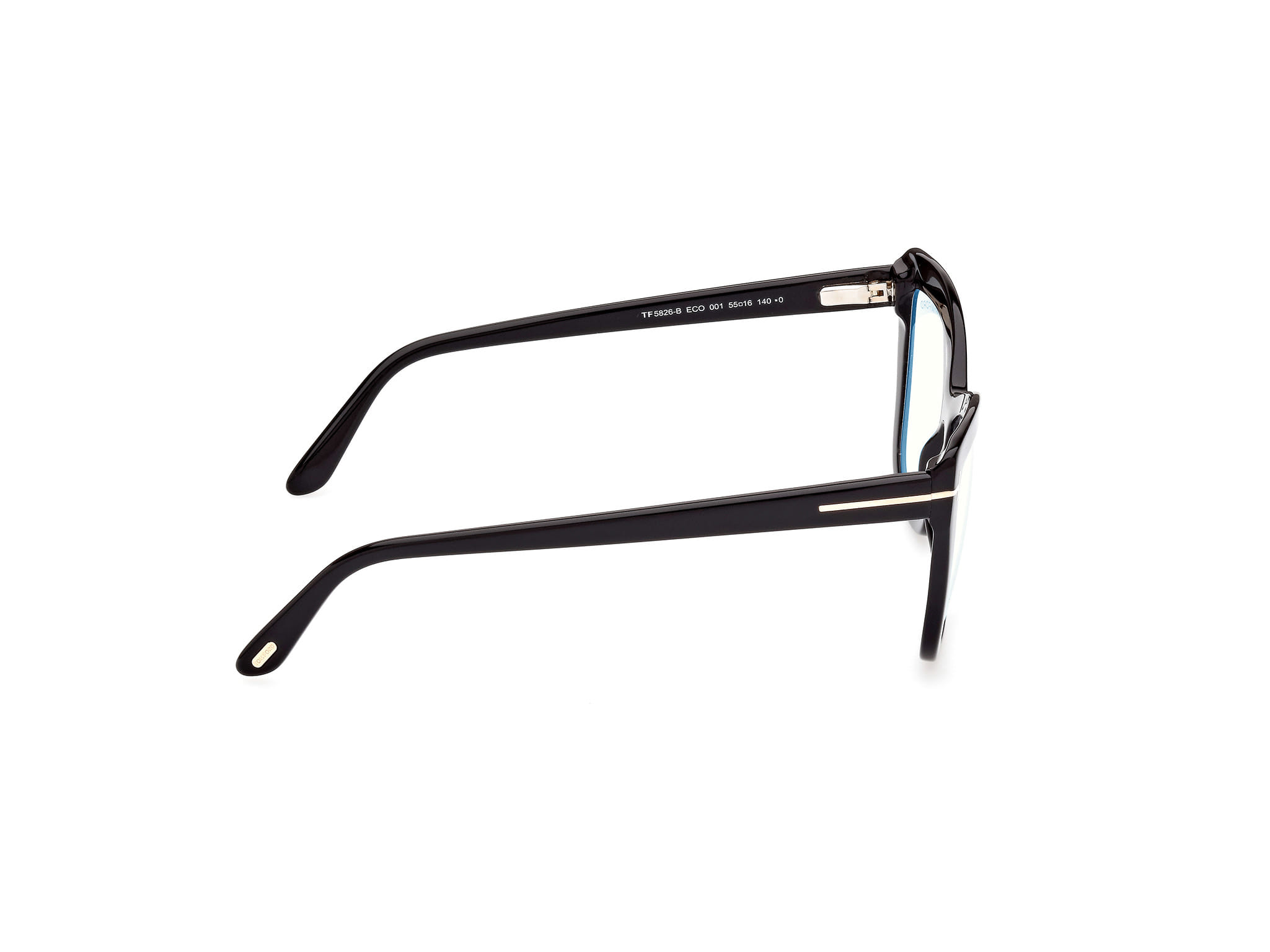 Tomford FT5826B Frame Black Female Full Shell Frame — Black frame — view 6