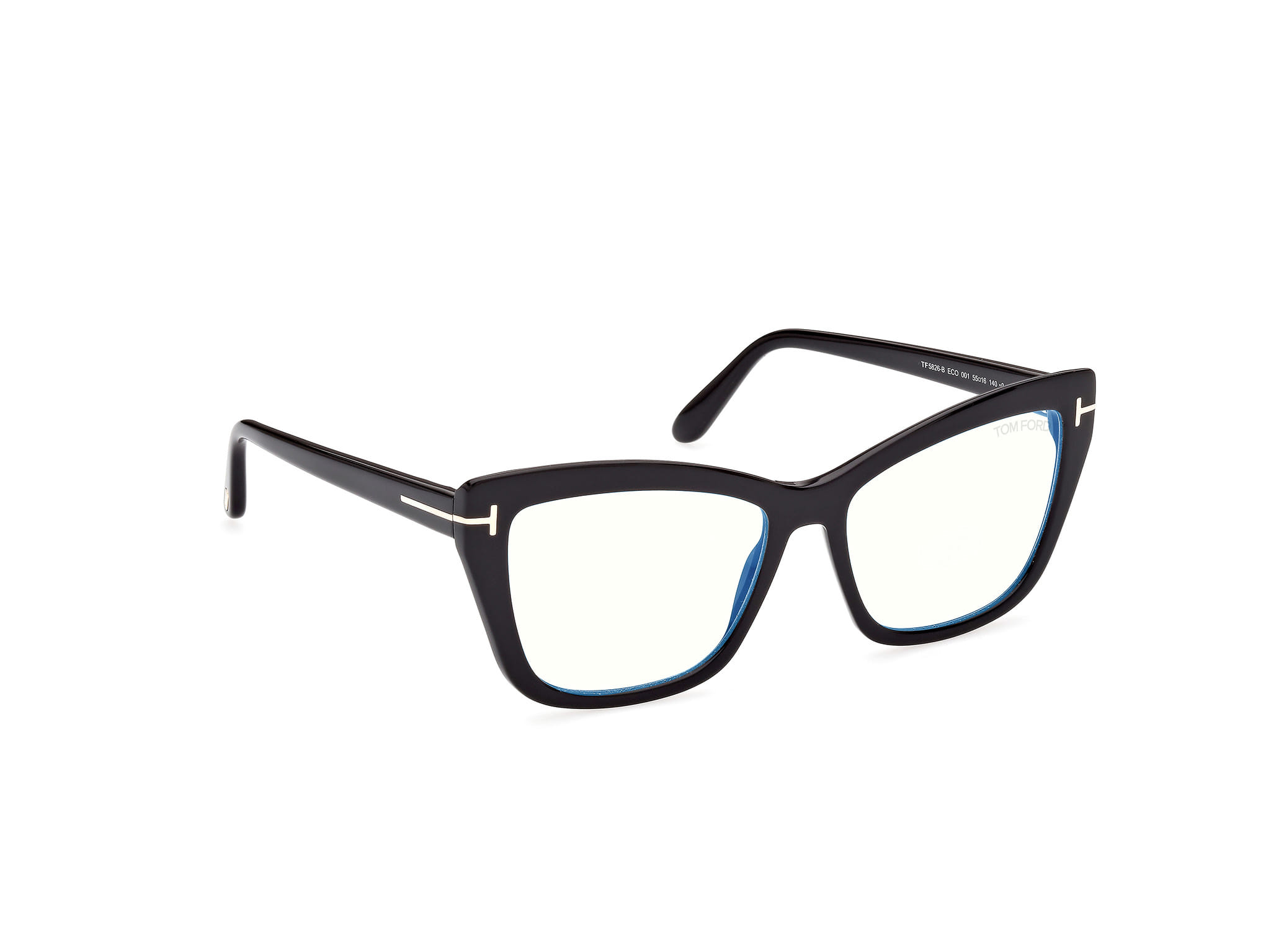 Tomford FT5826B Frame Black Female Full Shell Frame — Black frame — view 7