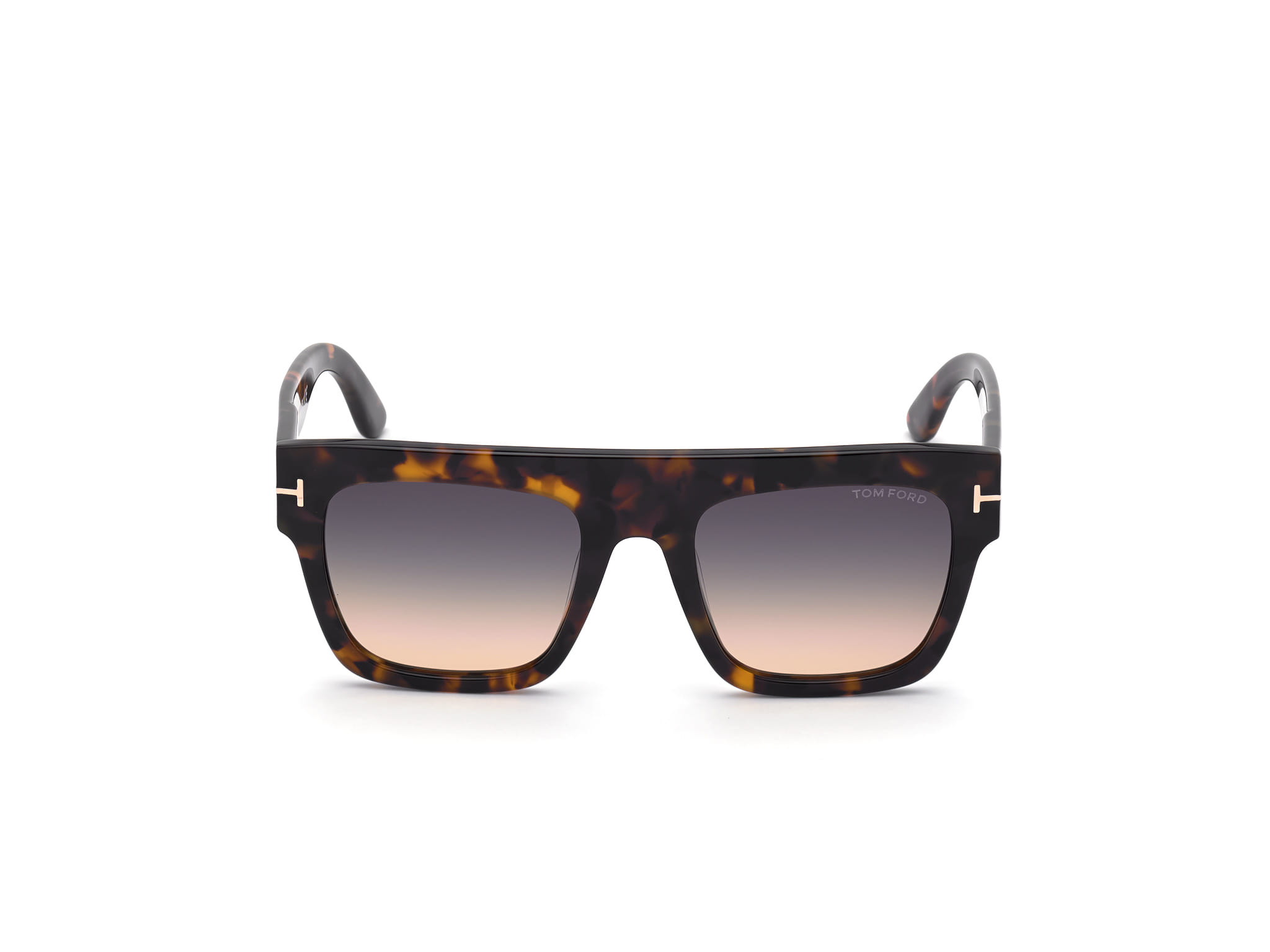 Tomford FT0847 Sunglass Tortoise Male Full Shell Sunglass — Tortoise frame — view 8
