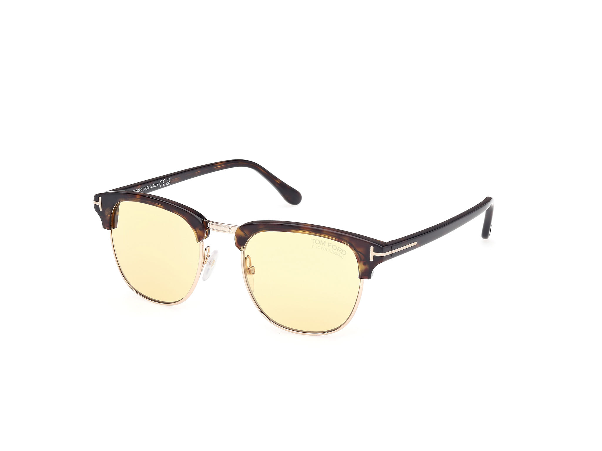 Tomford FT0248 Sunglass Gold Male Full Shell — Gold frame