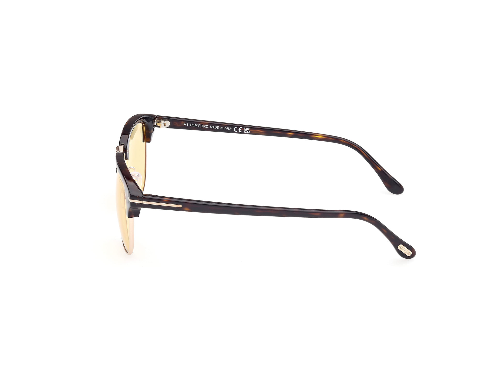 Tomford FT0248 Sunglass Gold Male Full Shell Sunglass — Gold frame — view 2