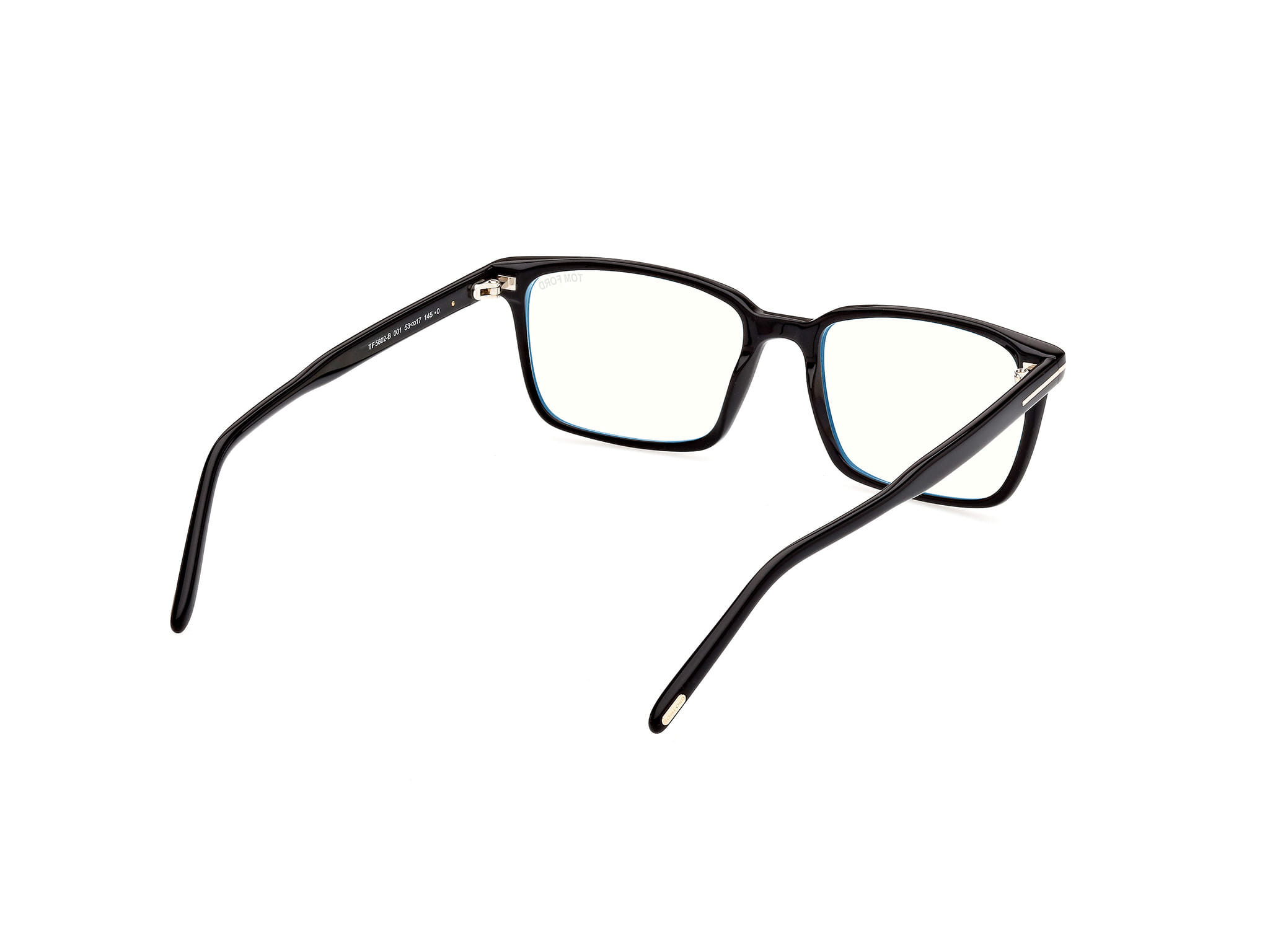Tomford FT5802 Frame Black Male Full Shell Frame — Black frame — view 5