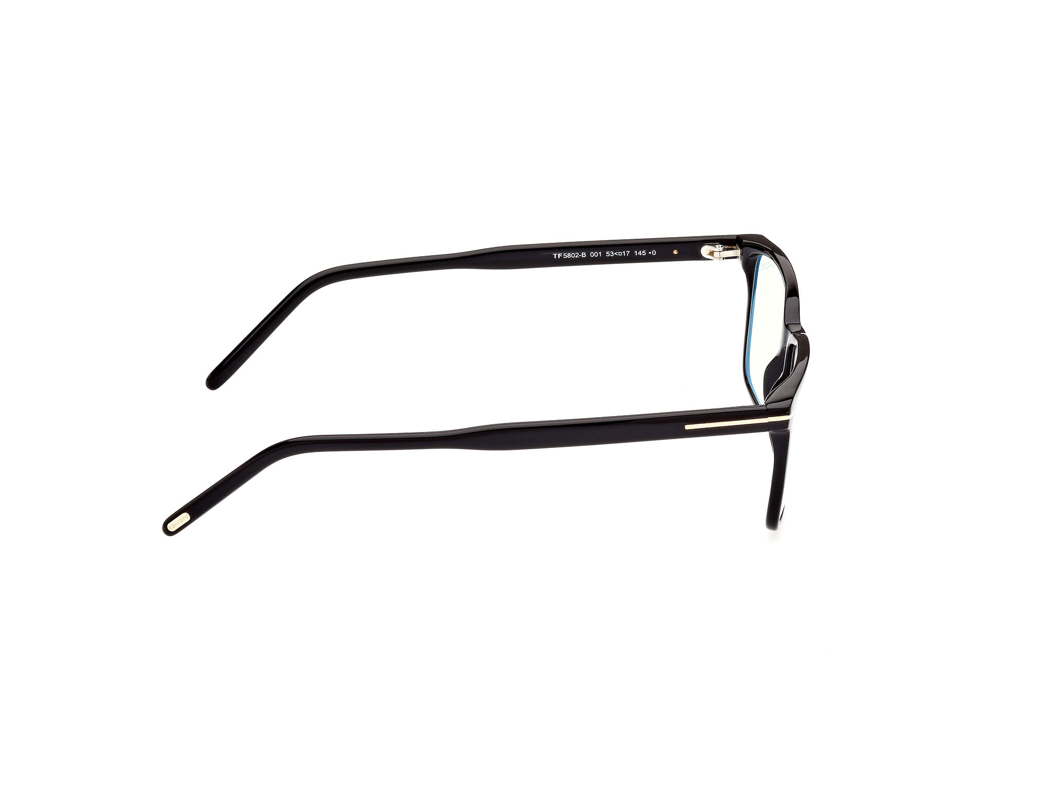 Tomford FT5802 Frame Black Male Full Shell Frame — Black frame — view 6