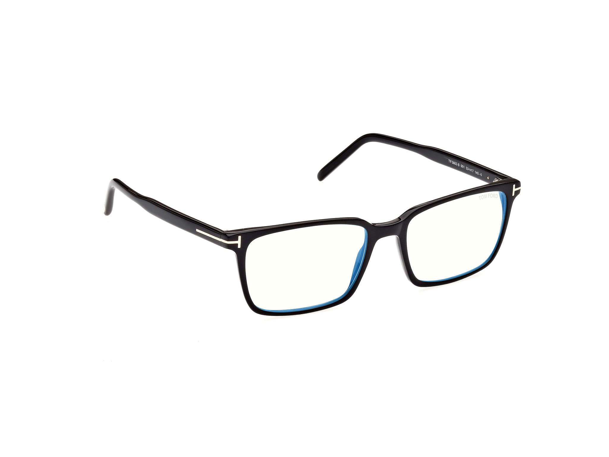 Tomford FT5802 Frame Black Male Full Shell Frame — Black frame — view 7