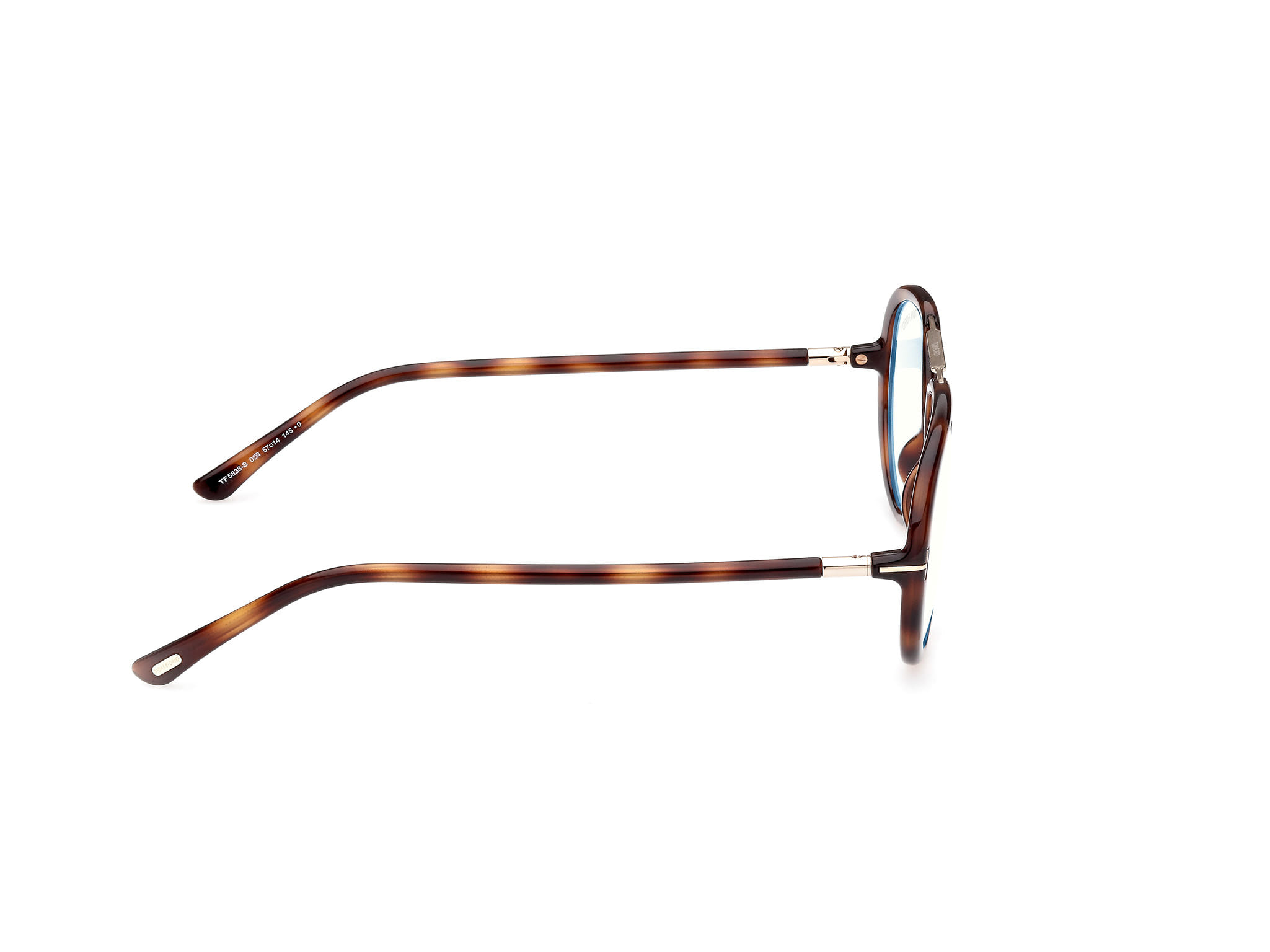 Tomford FT5838-B Frame Tortoise Male Full Shell Frame — Tortoise frame — view 6