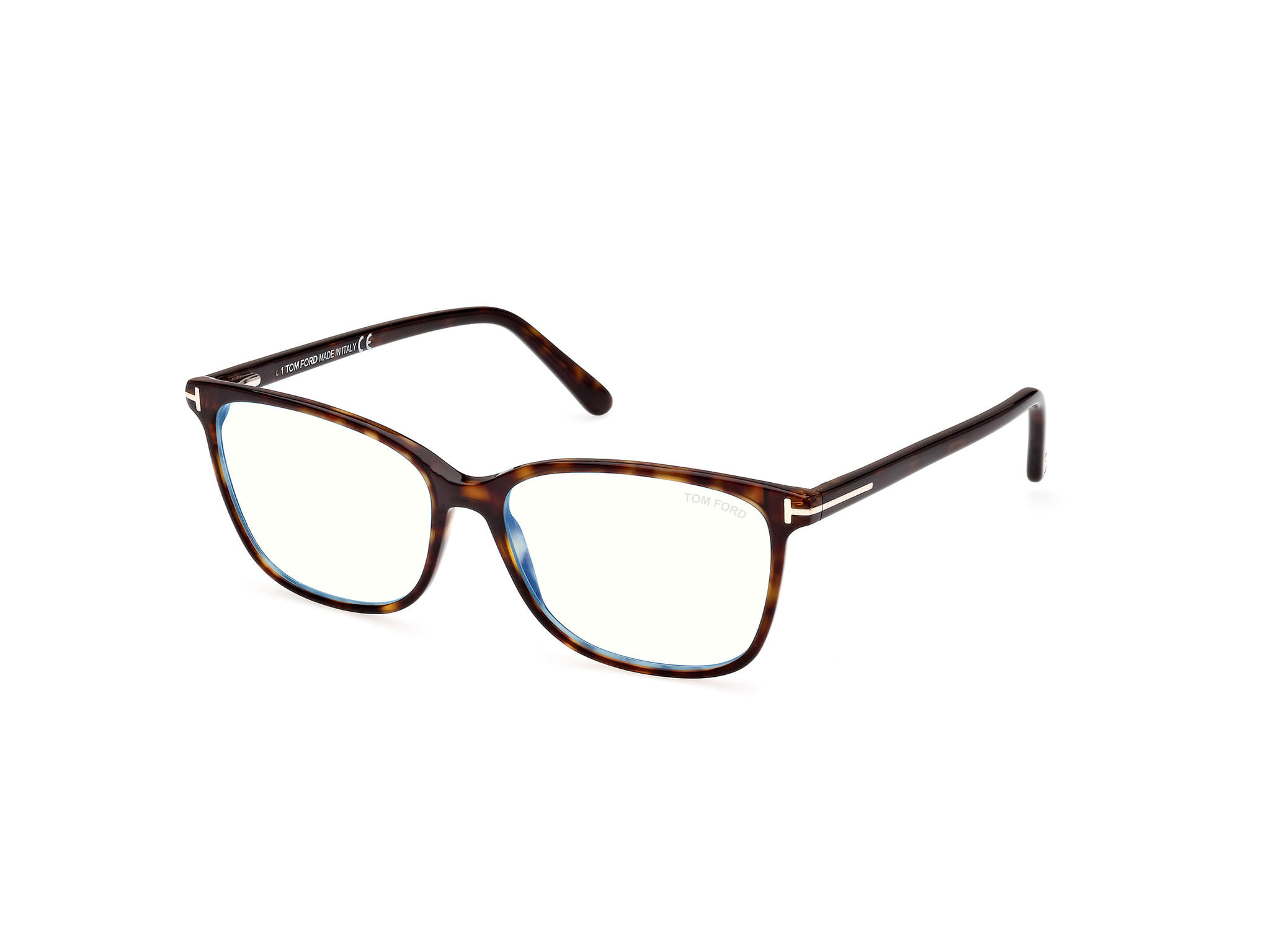 Tomford FT5842-B Frame Tortoise Male Full Shell — Tortoise frame