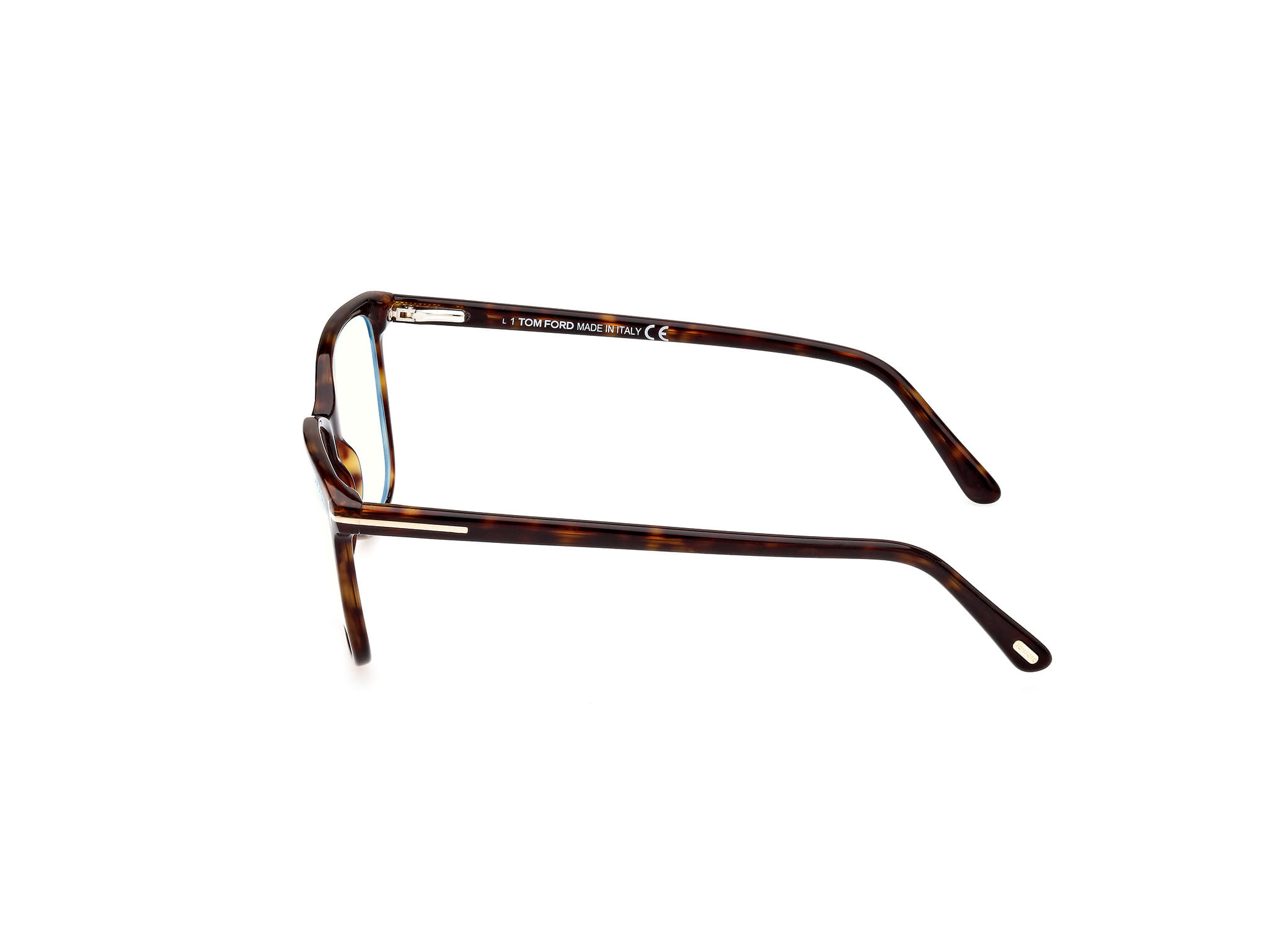 Tomford FT5842-B Frame Tortoise Male Full Shell Frame — Tortoise frame — view 2