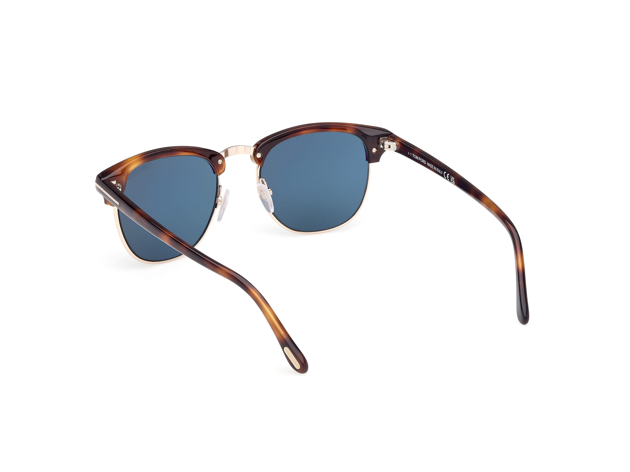 Tomford FT0248 Sunglass Light Gold Male Full Shell Sunglass — Light Gold frame — view 3