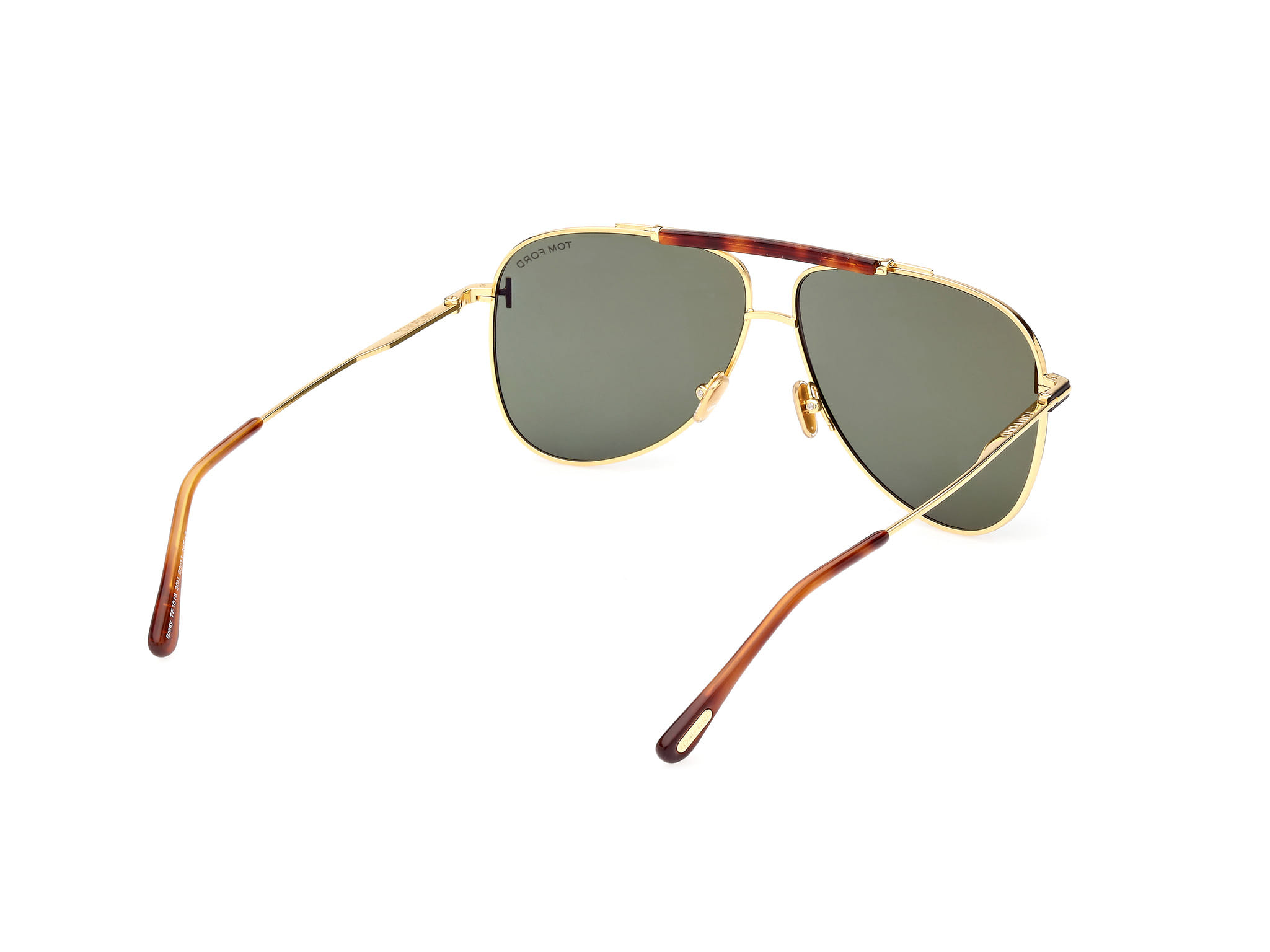 Tomford FT1018 Sunglass Gold Male Full Metal Sunglass — Gold frame — view 5
