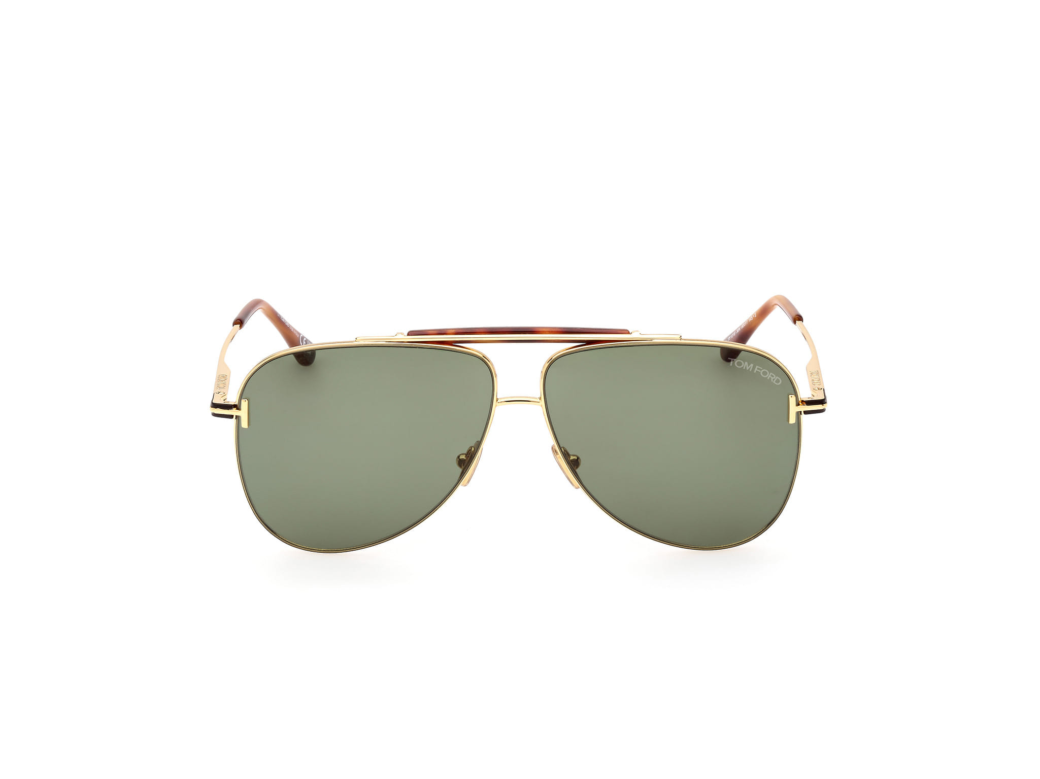 Tomford FT1018 Sunglass Gold Male Full Metal Sunglass — Gold frame — view 8