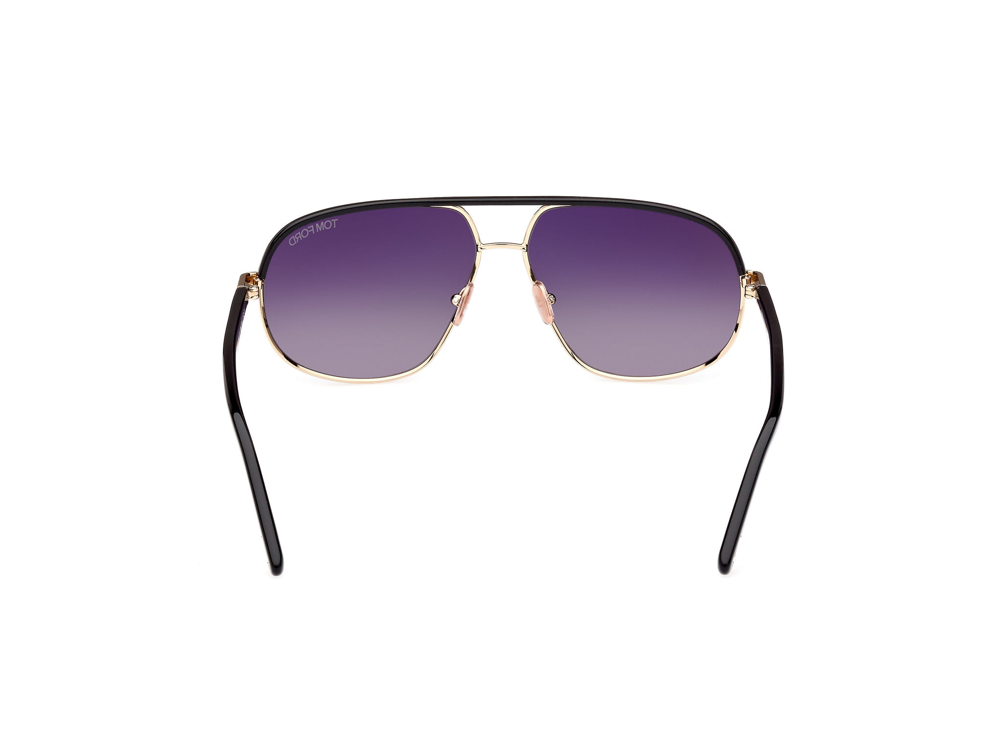 Tomford FT1019 Sunglass Gold Male Full Shell Sunglass — Gold frame — view 4